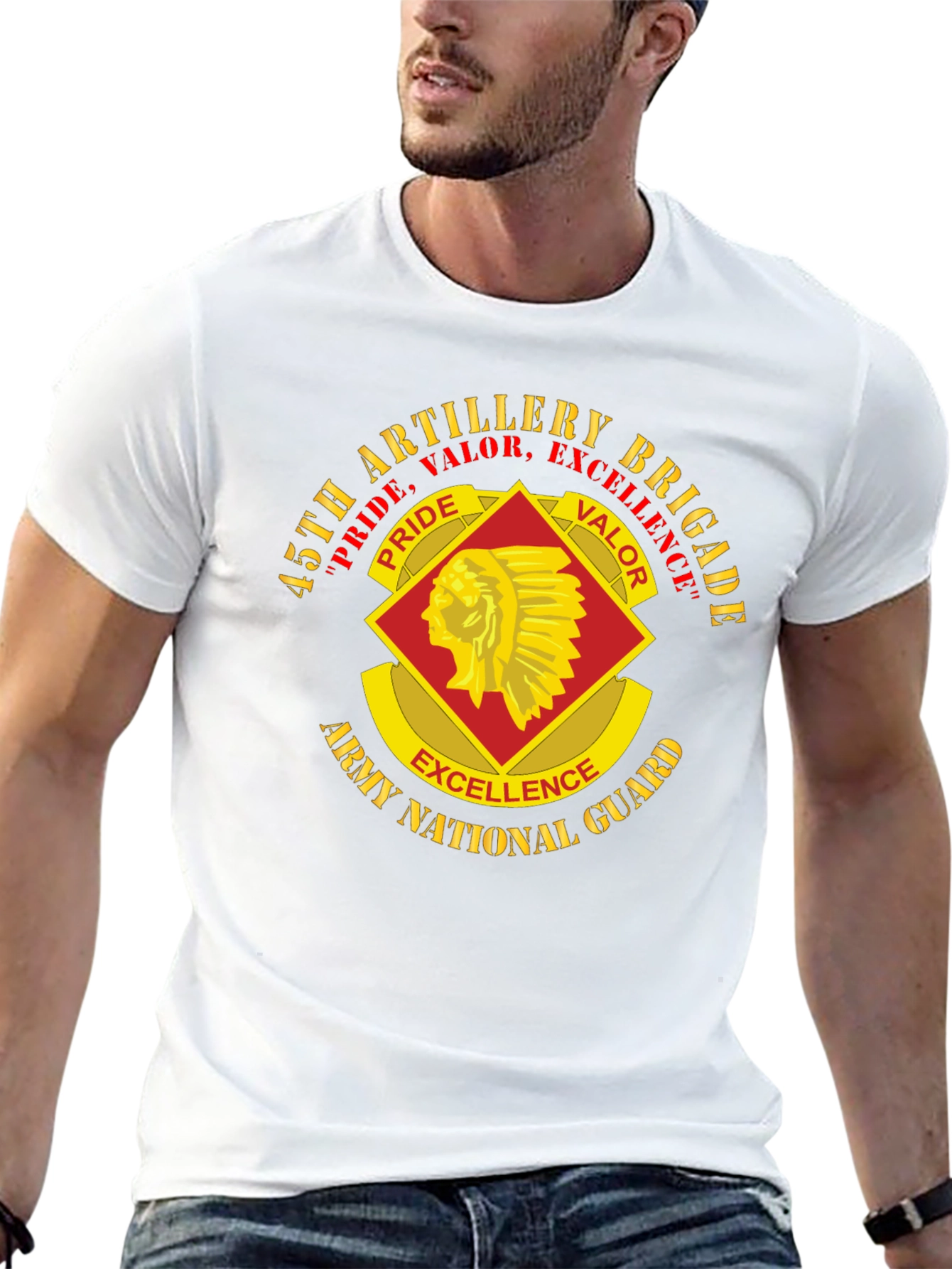 45th Artillery Brigade Army National Guard T-Shirt