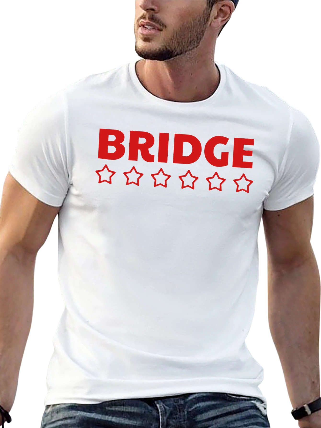 Bridge Five Star Rating Black T-Shirt