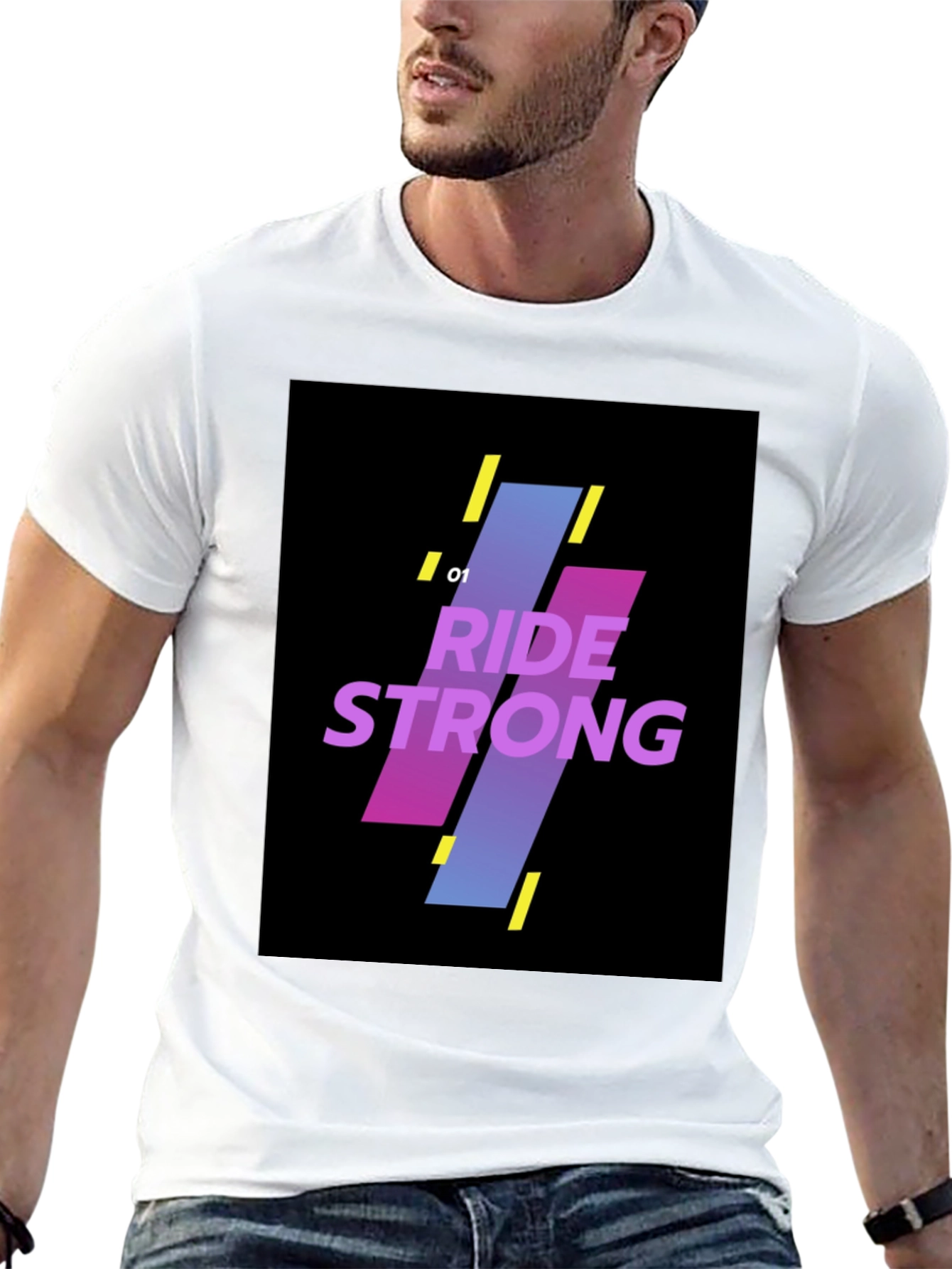 Ride Strong Graphic Tee - Black