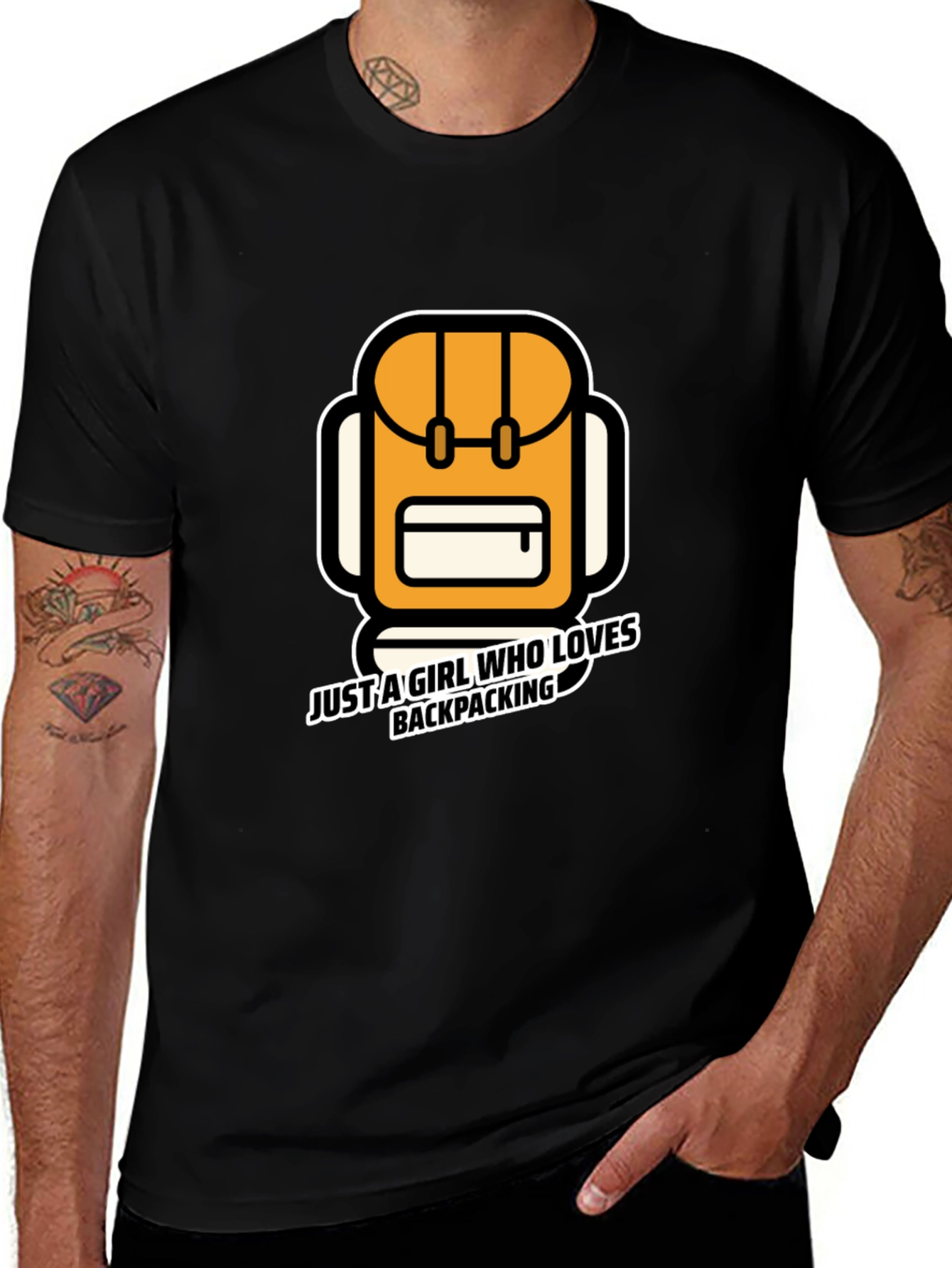 Backpacking Lover Graphic Tee - Adventure Ready
