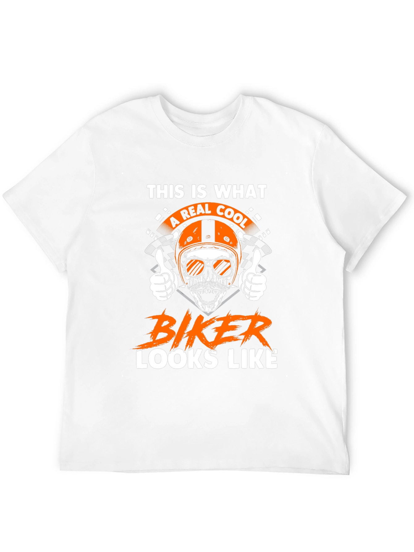 Cool Biker Graphic T-Shirt