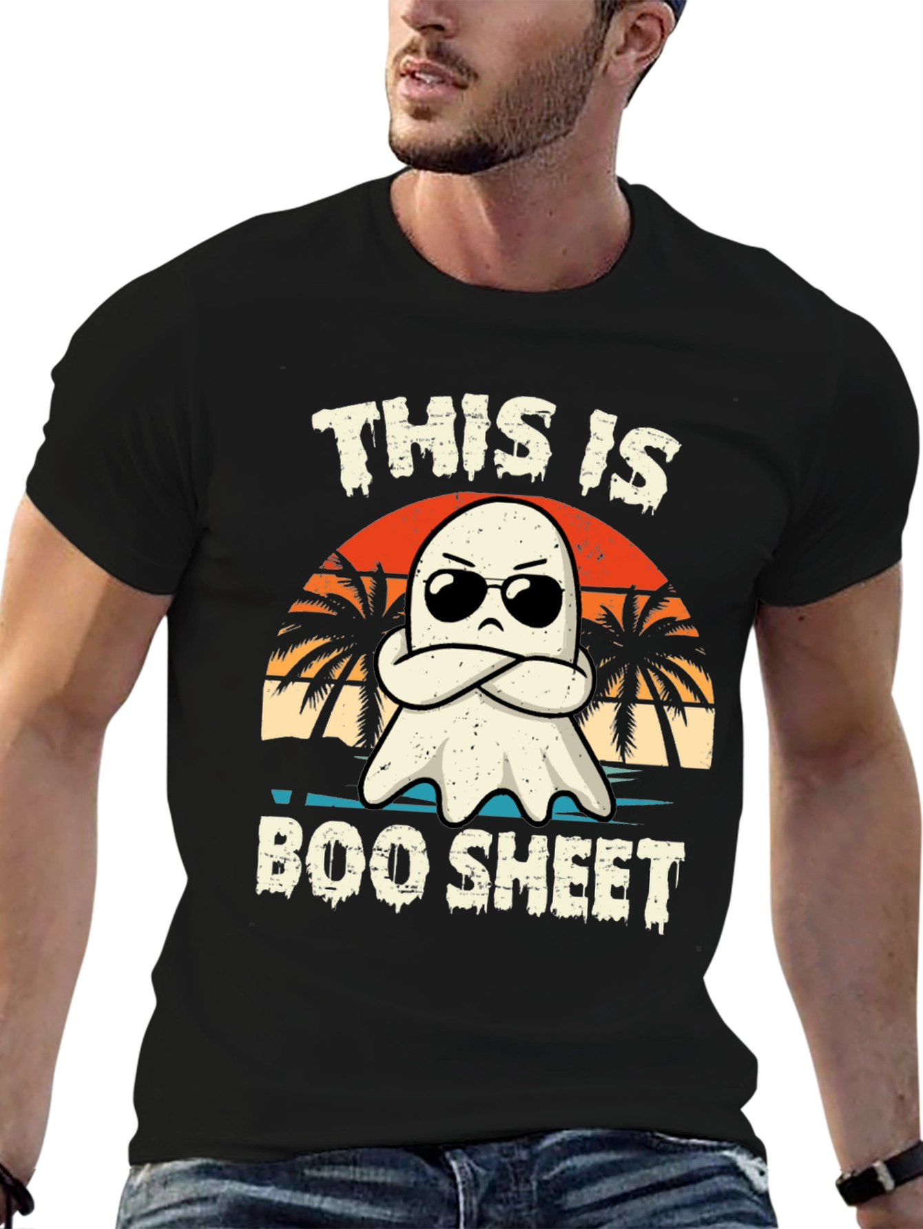 This is Boo Sheet Ghost Graphic T-Shirt