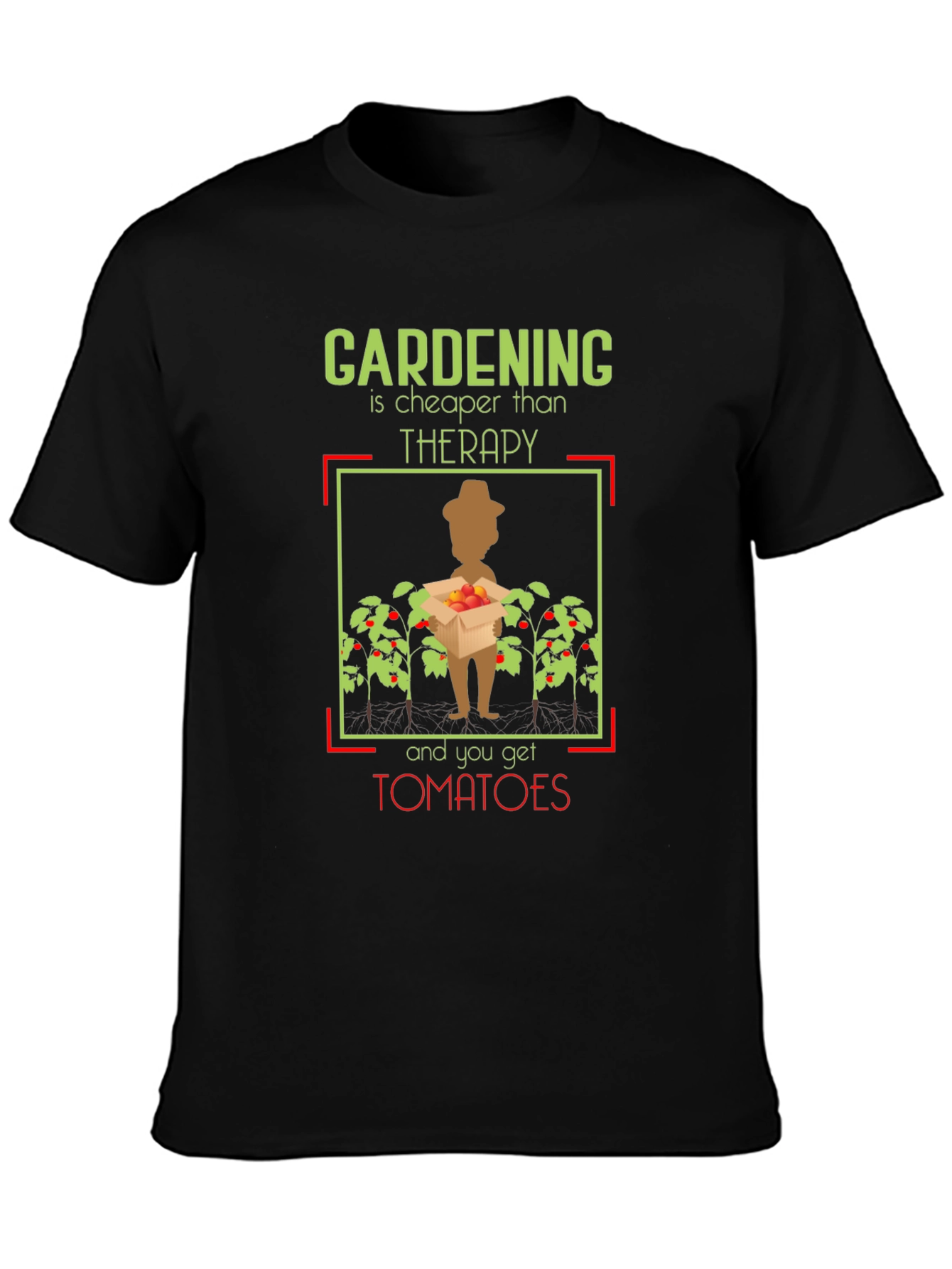 Gardening Cheaper Than Therapy T-Shirt