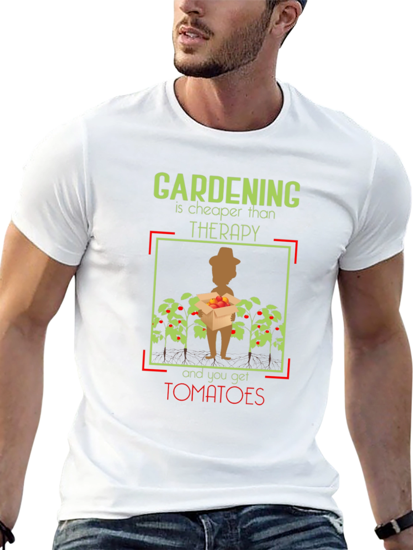 Gardening Cheaper Than Therapy T-Shirt
