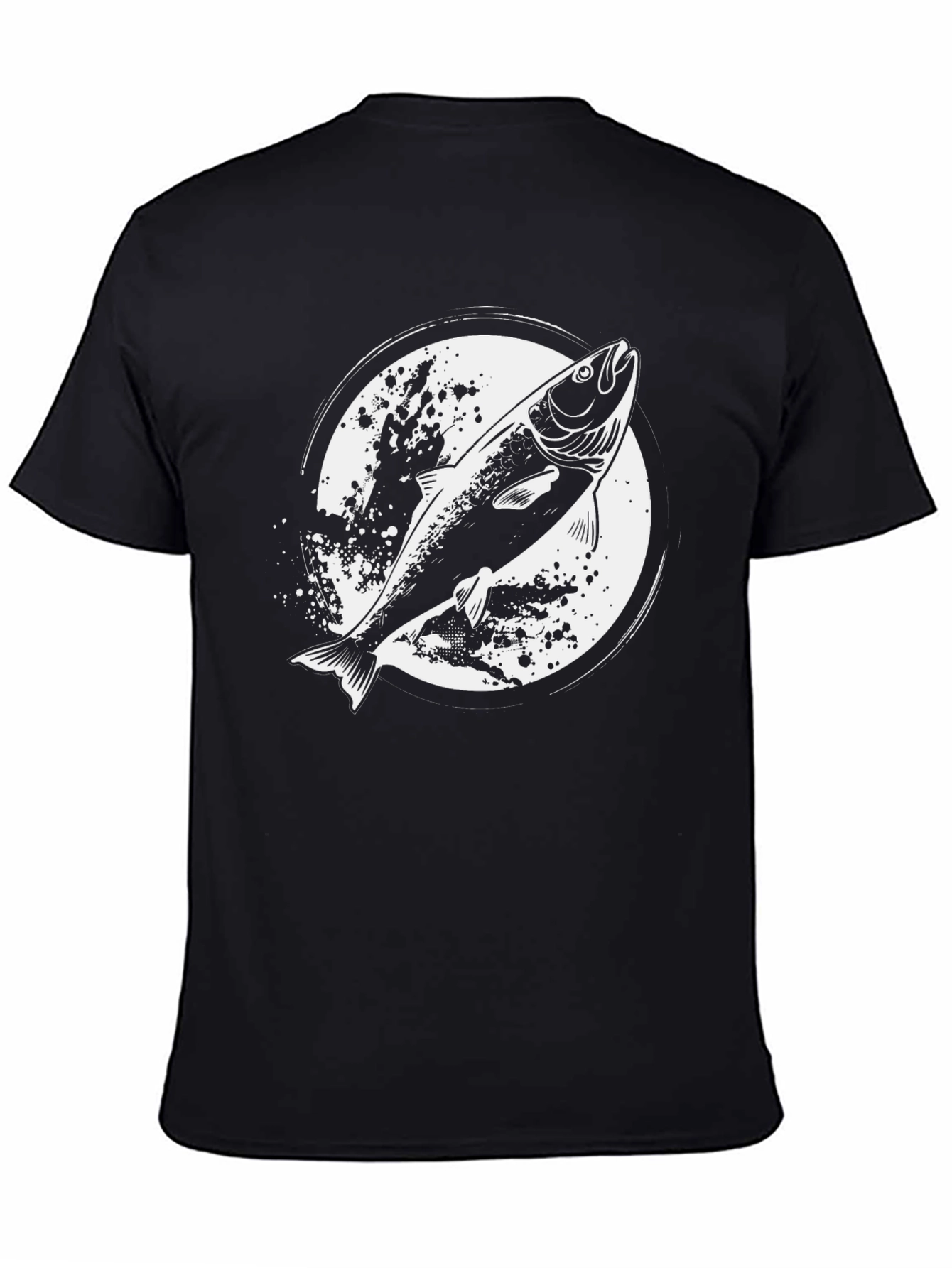 Fishing T-Shirt - Salmon Graphic Tee