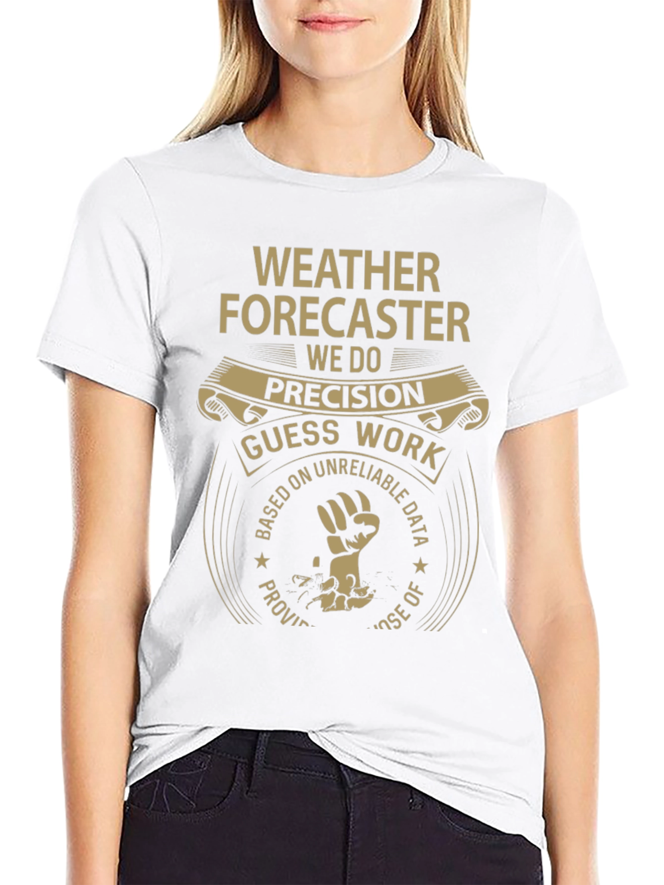 Weather Forecaster Precision Guess Work Tee