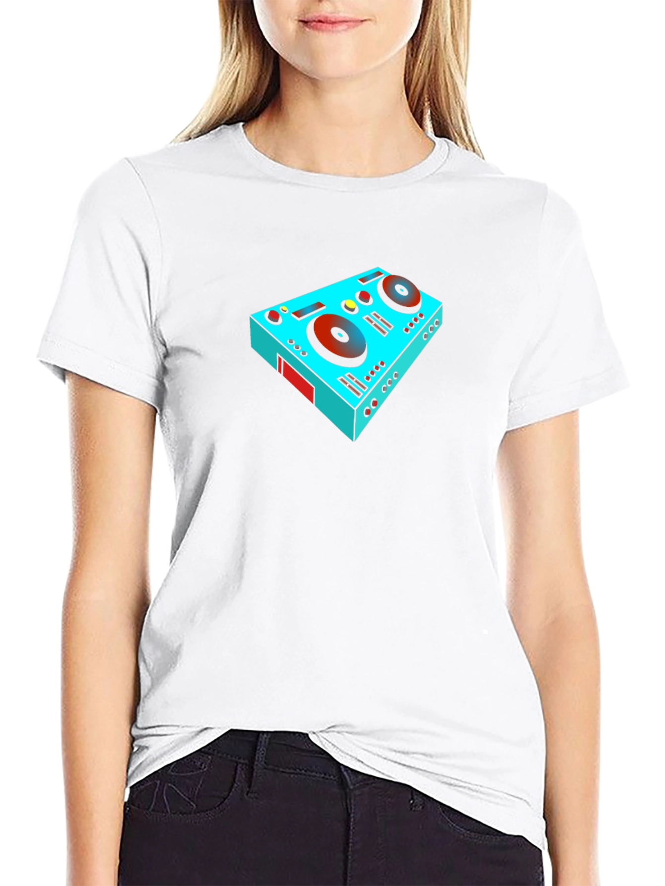 DJ Mixer Graphic Tee - Cool Music Lover T-Shirt