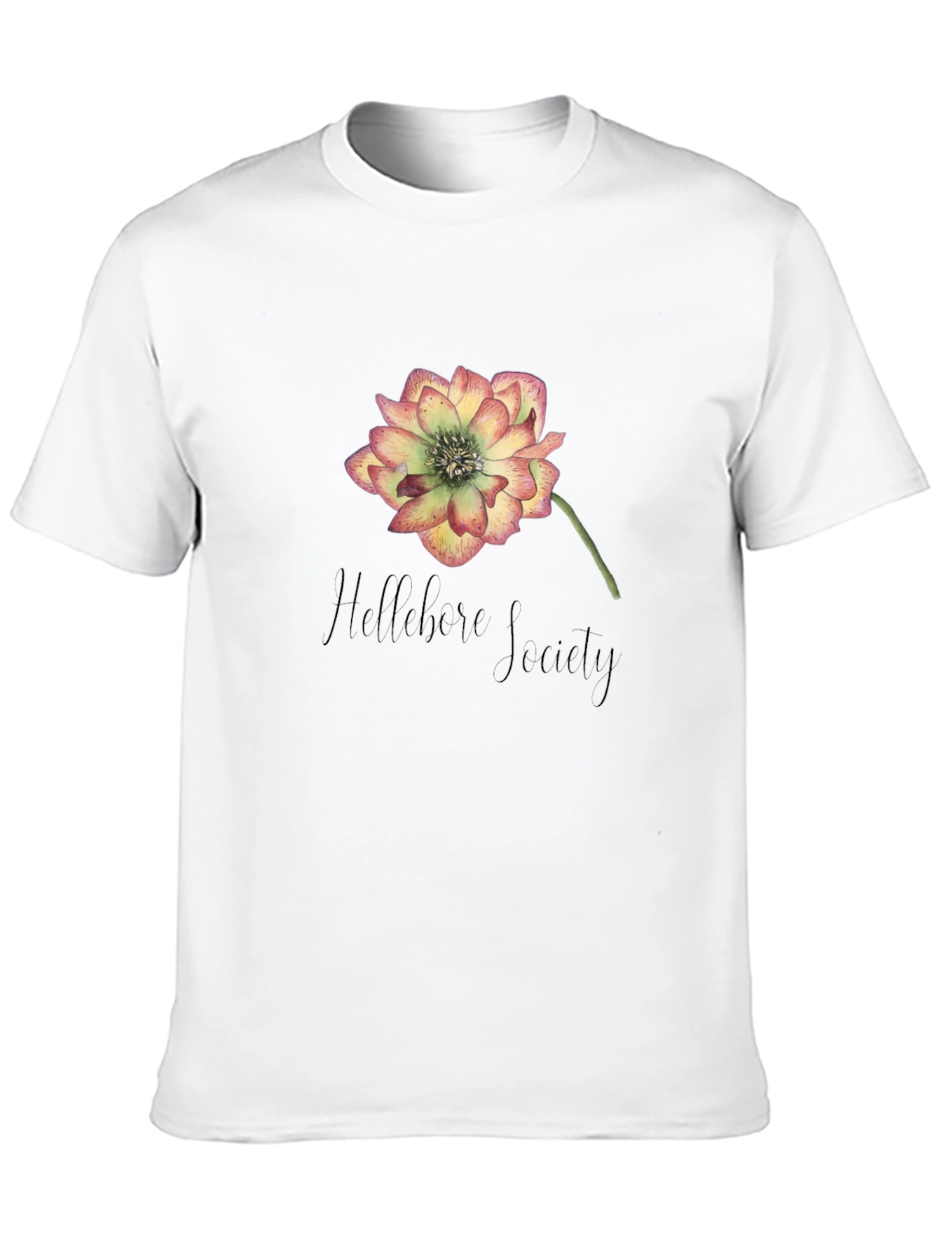 Hellebore Society Graphic T-Shirt - Black