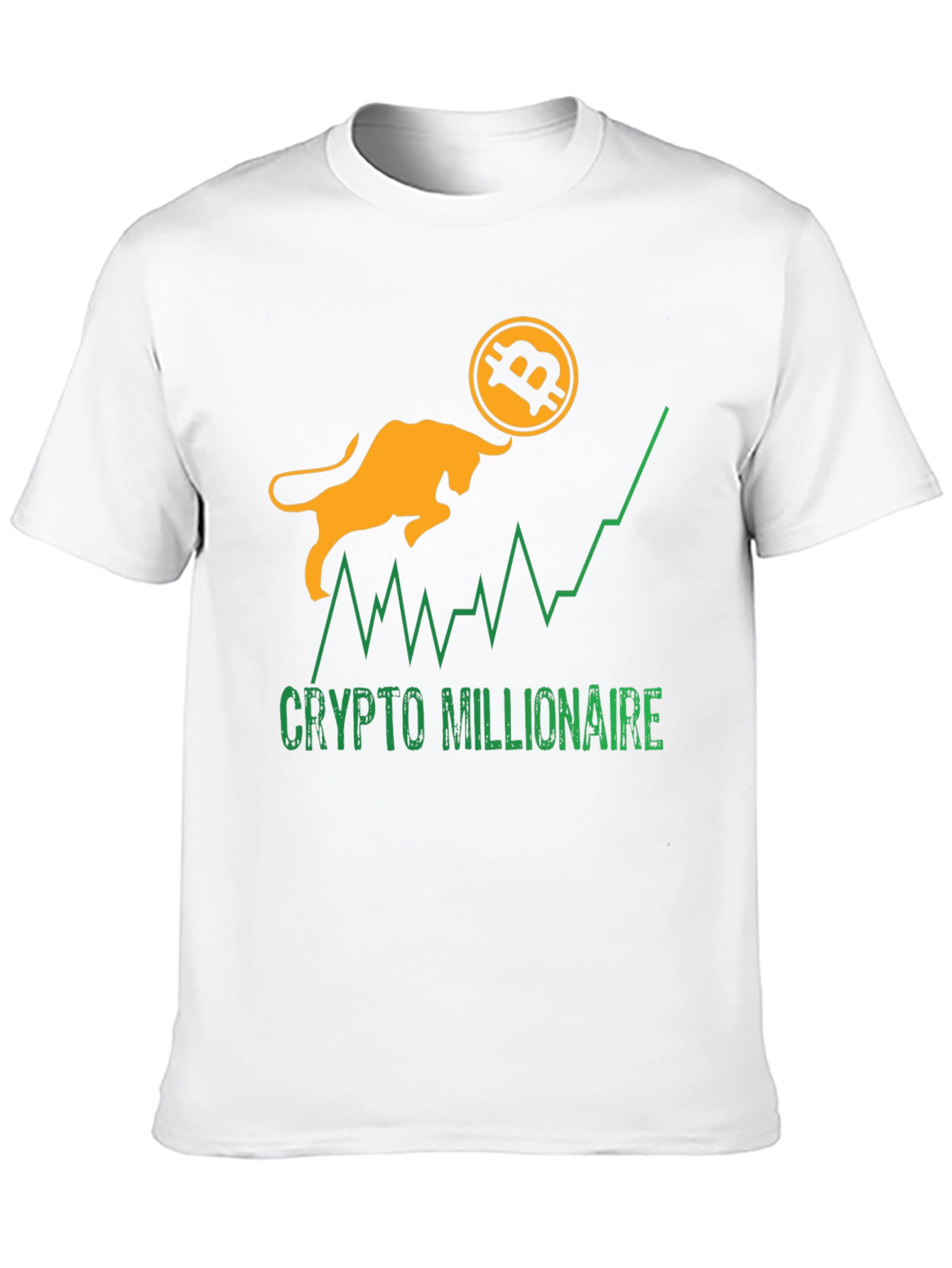 Crypto Millionaire Bitcoin Bull Run T-Shirt