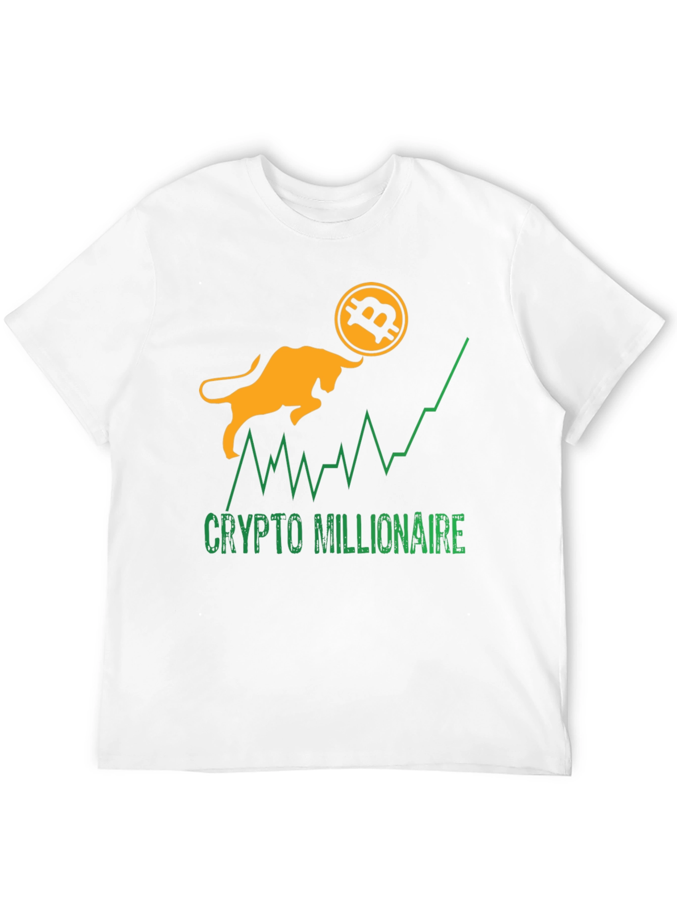 Crypto Millionaire Bitcoin Bull Run T-Shirt