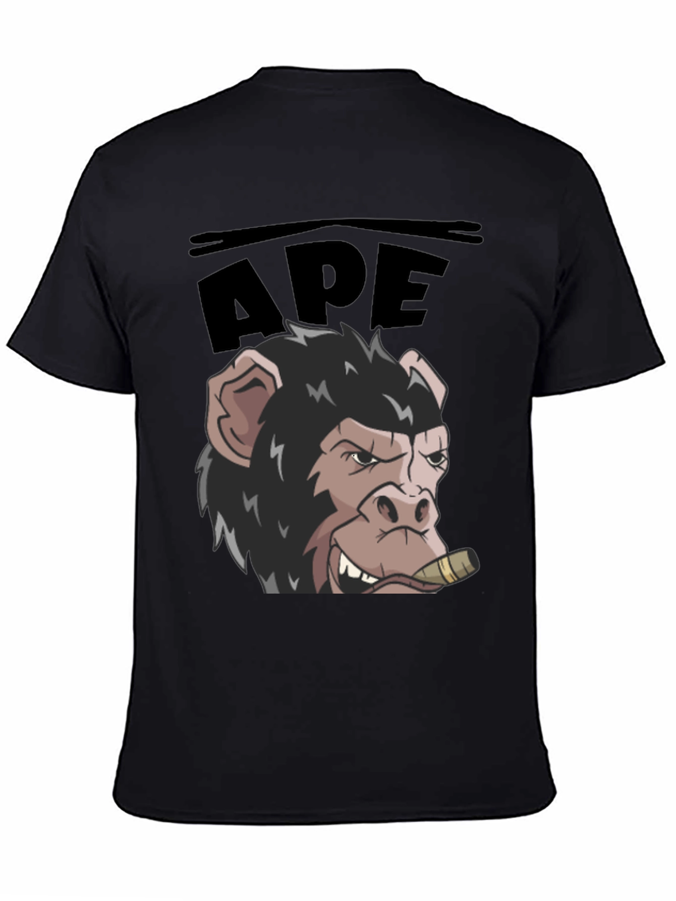 Ape Graphic T-Shirt - Cool Cartoon Design