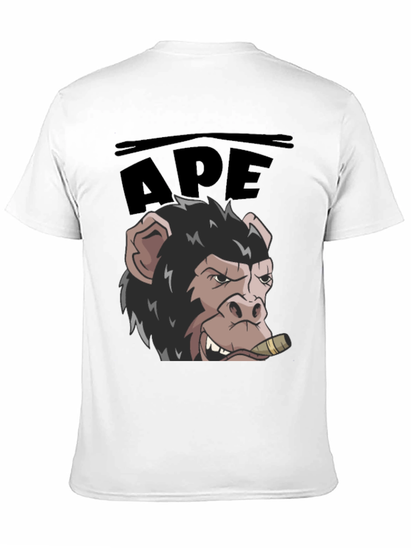 Ape Graphic T-Shirt - Cool Cartoon Design