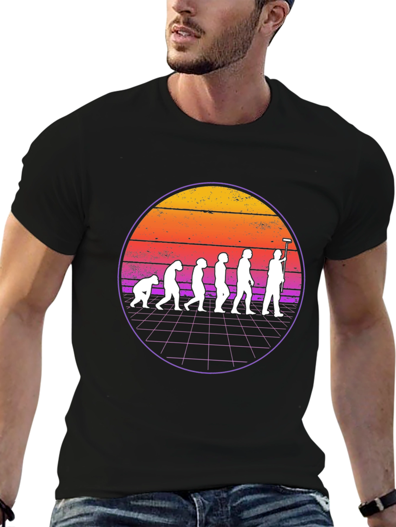 Evolution of a Painter T-Shirt