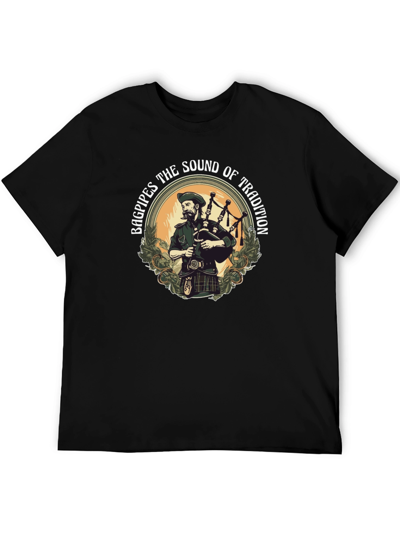 Bagpipes Tradition Tee - Sound of Scotland