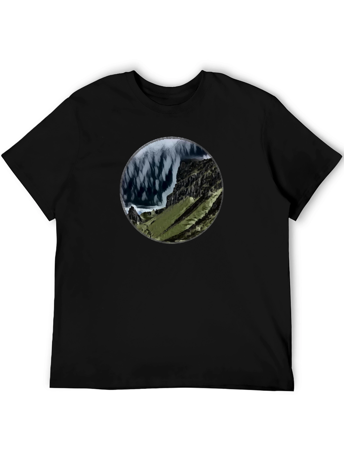 Mountain Vista Graphic Tee - Black