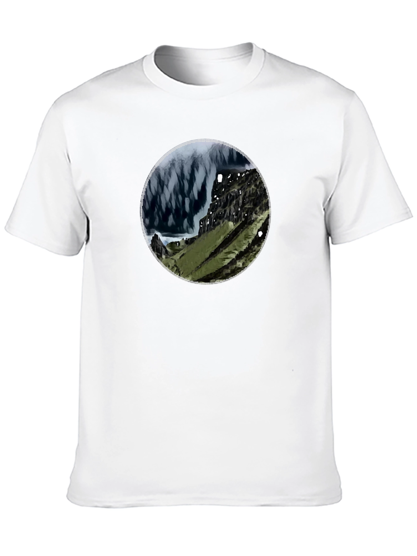 Mountain Vista Graphic Tee - Black
