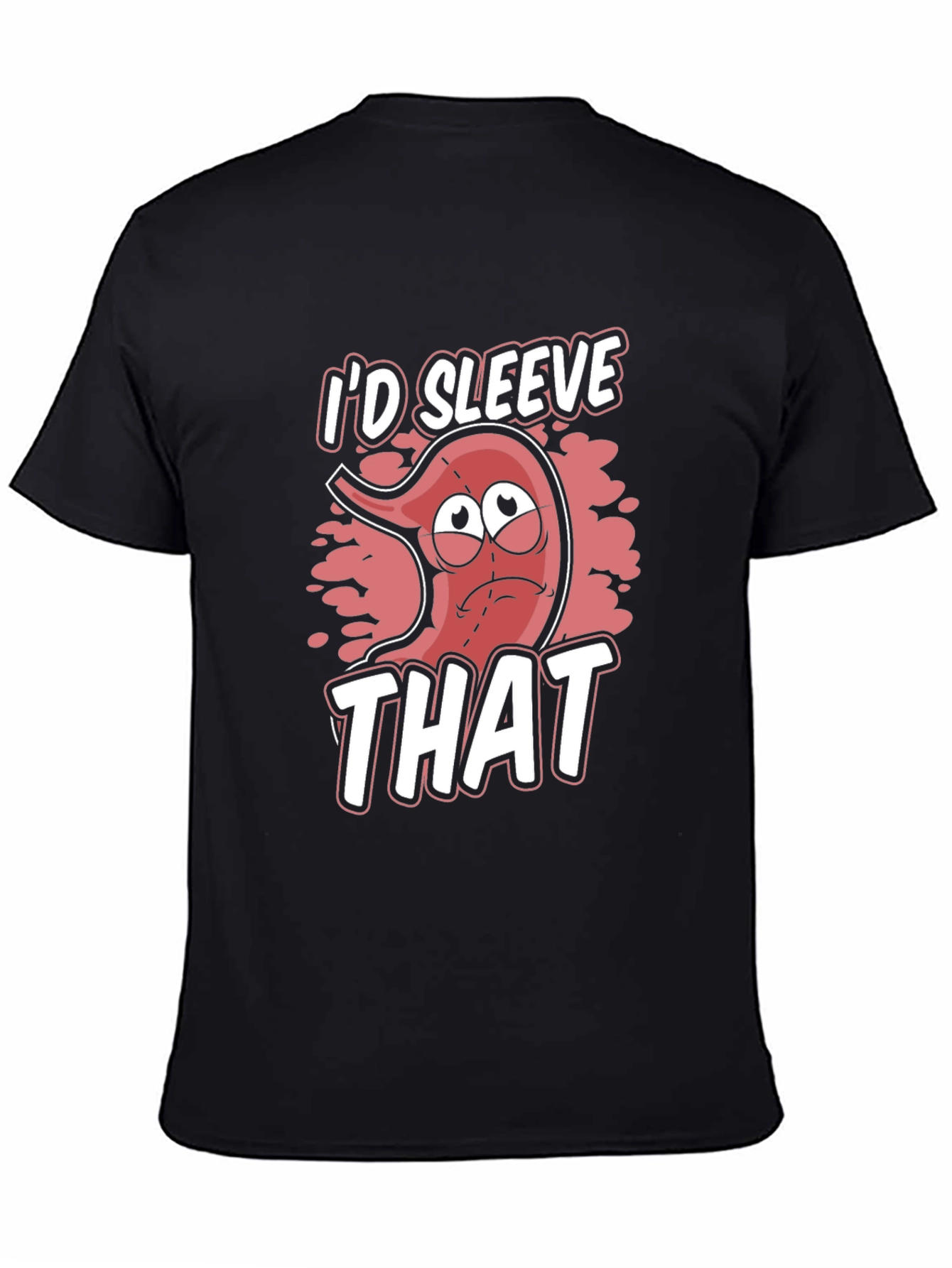 Id Sleeve That T-Shirt Funny Stomach Surgery Tee