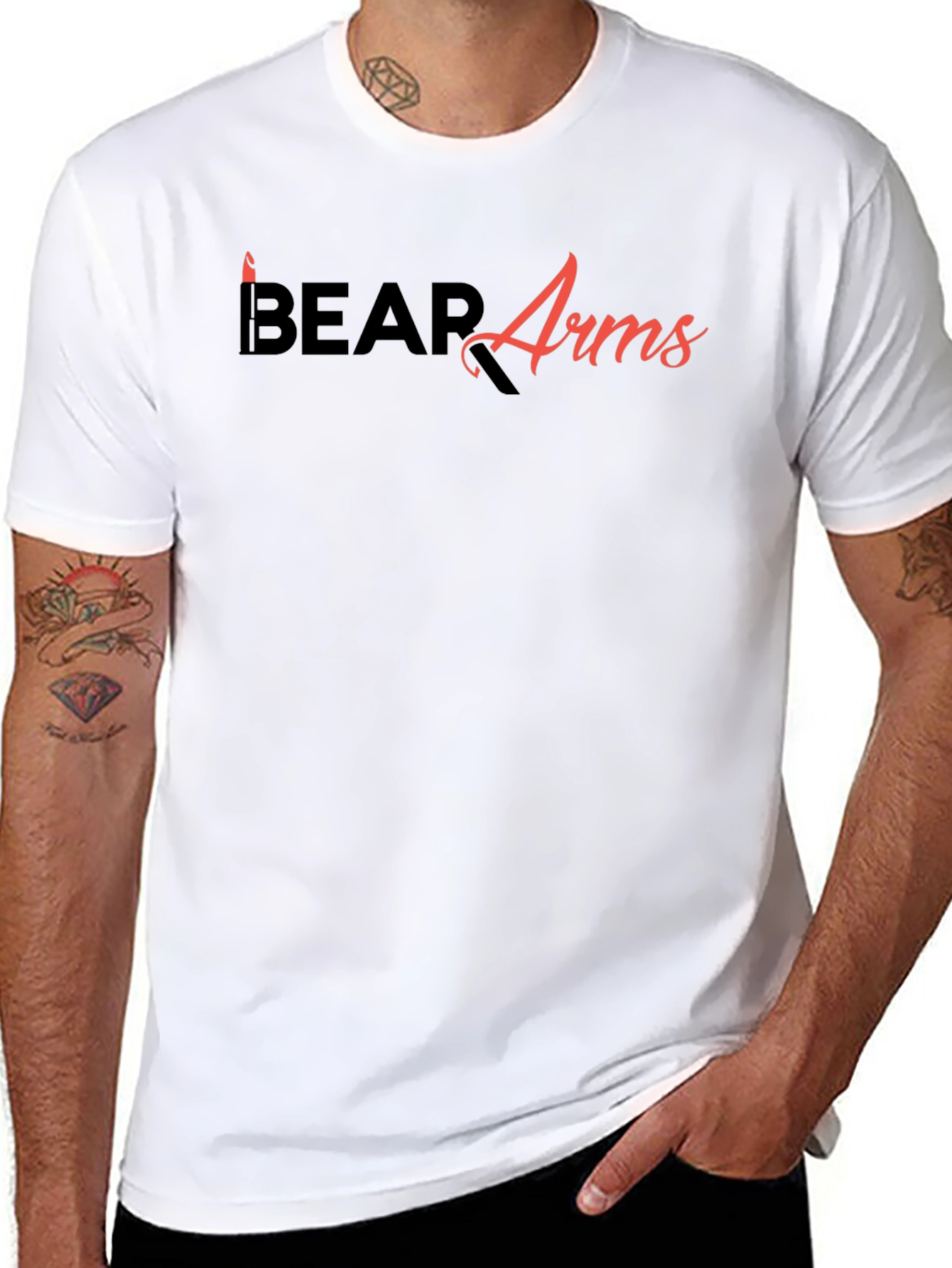 Bear Arms Graphic T-Shirt