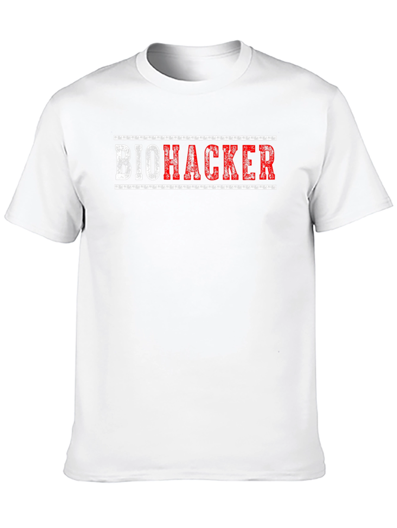 Biohacker Graphic T-Shirt - Black Crew Neck Tee