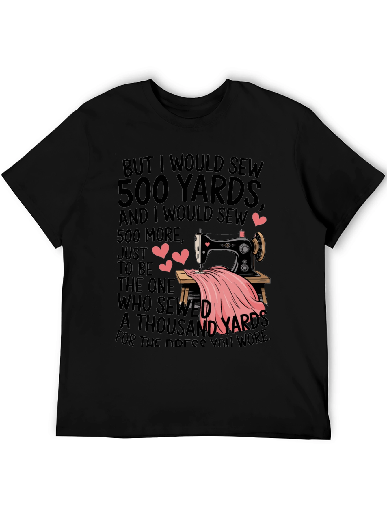 Sewing Lovers T-Shirt - 500 Yards Design