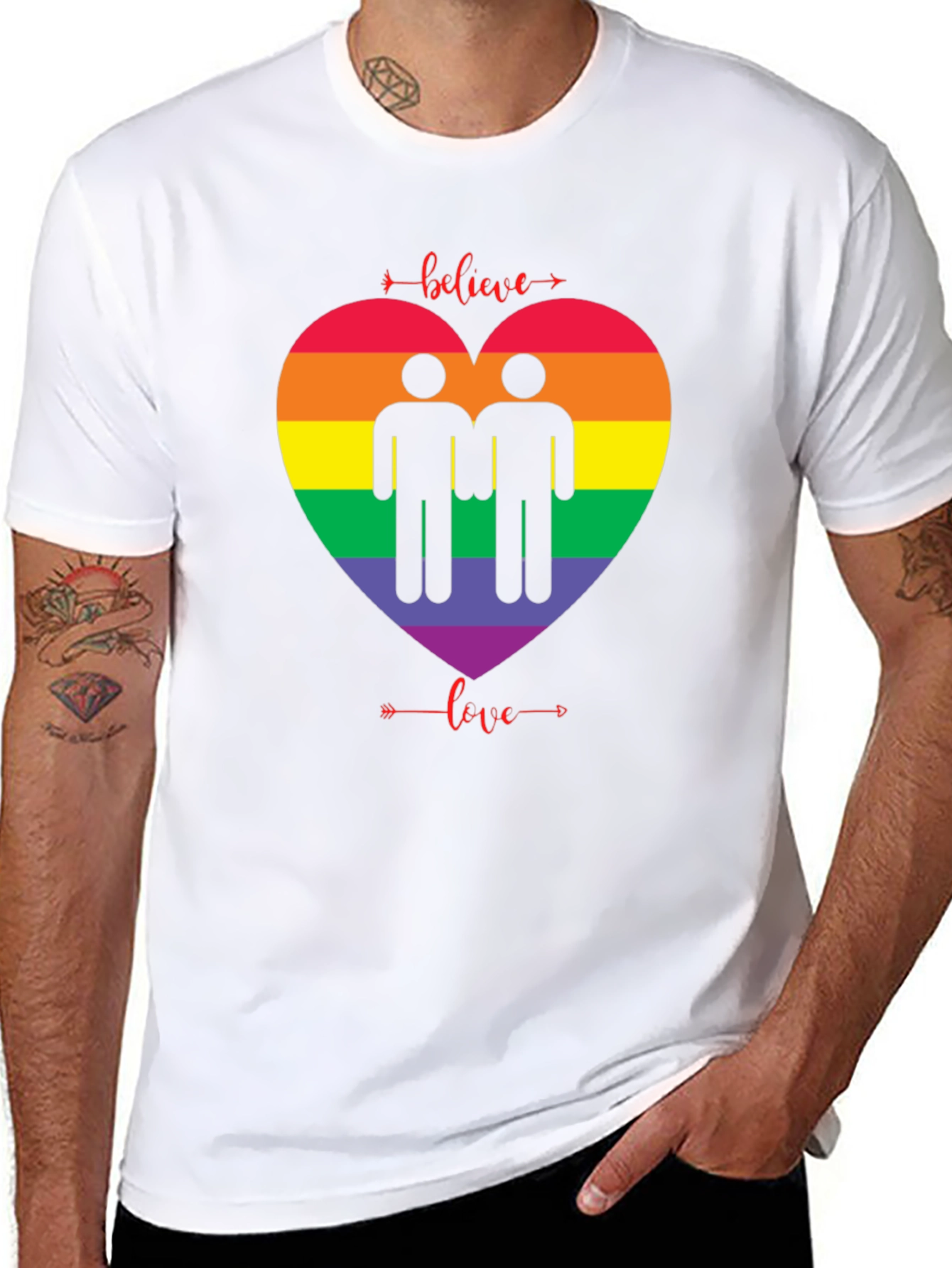 Pride Love Believe T-Shirt