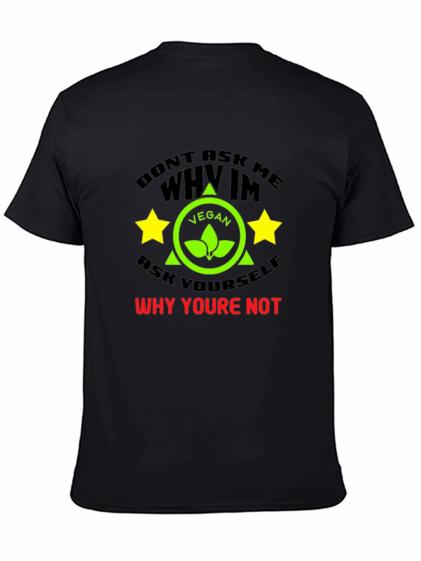 Vegan T-Shirt: Why Arent You?