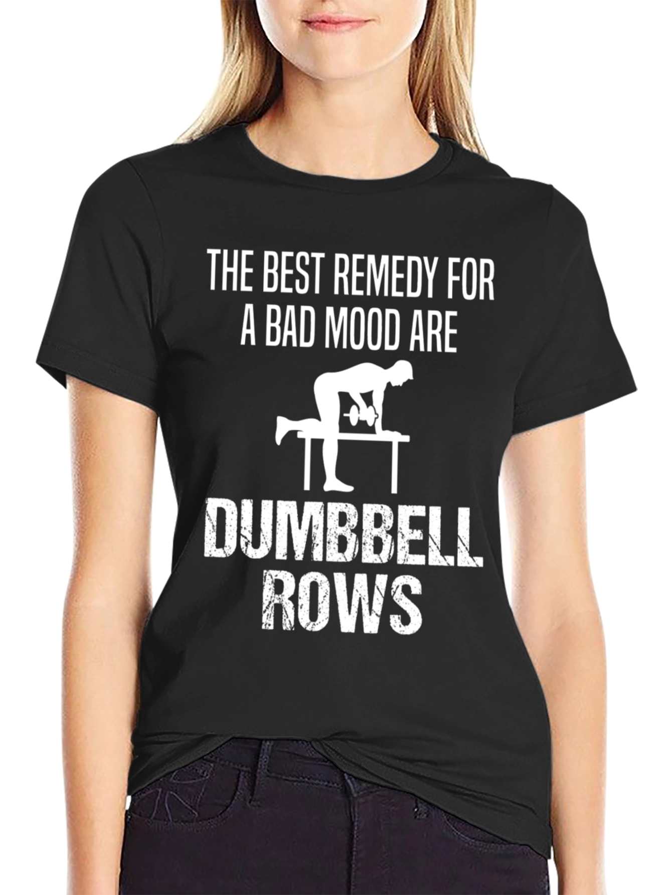 Dumbbell Rows Workout T-Shirt