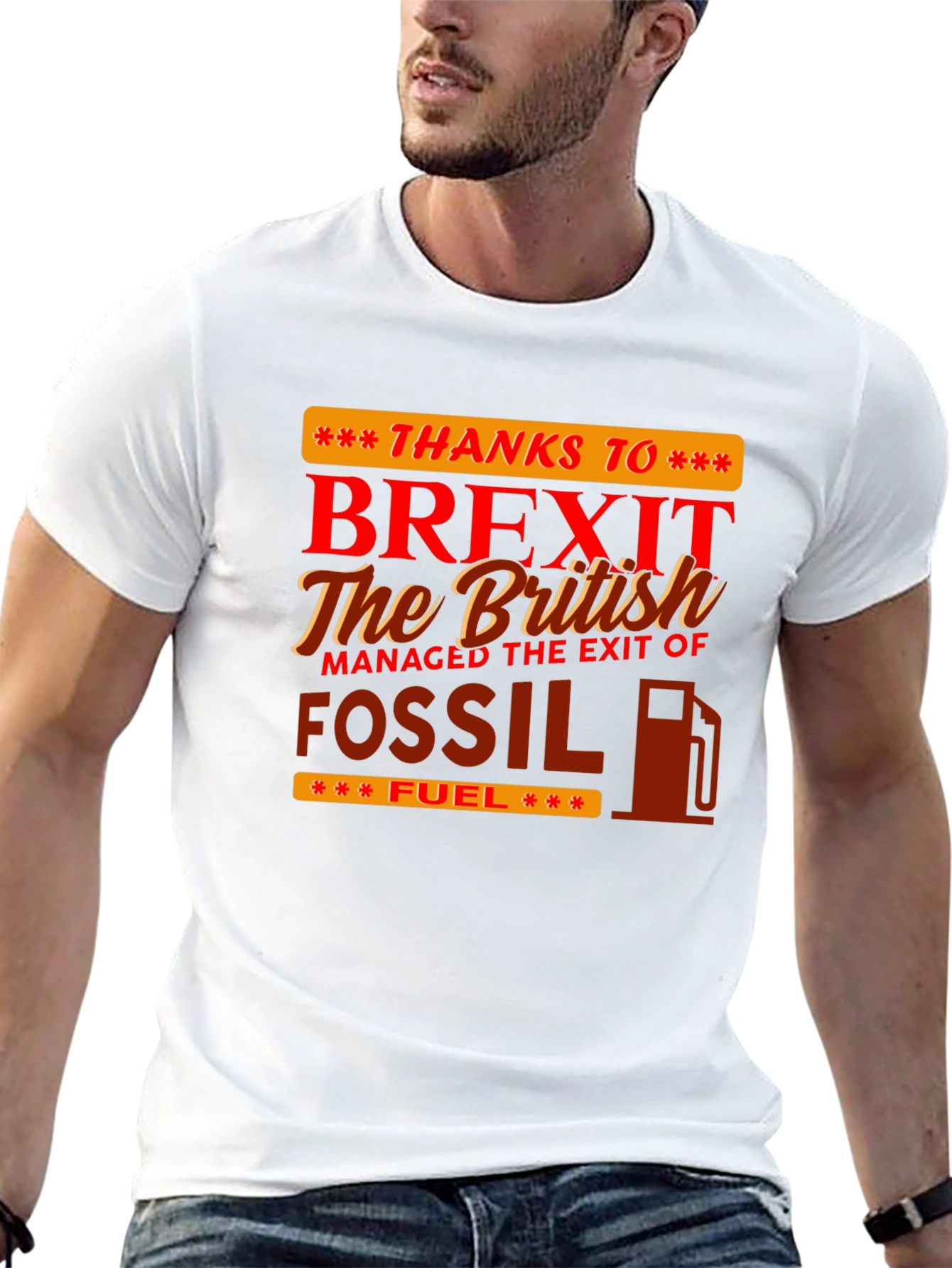 Brexit Fossil Fuel Graphic Tee