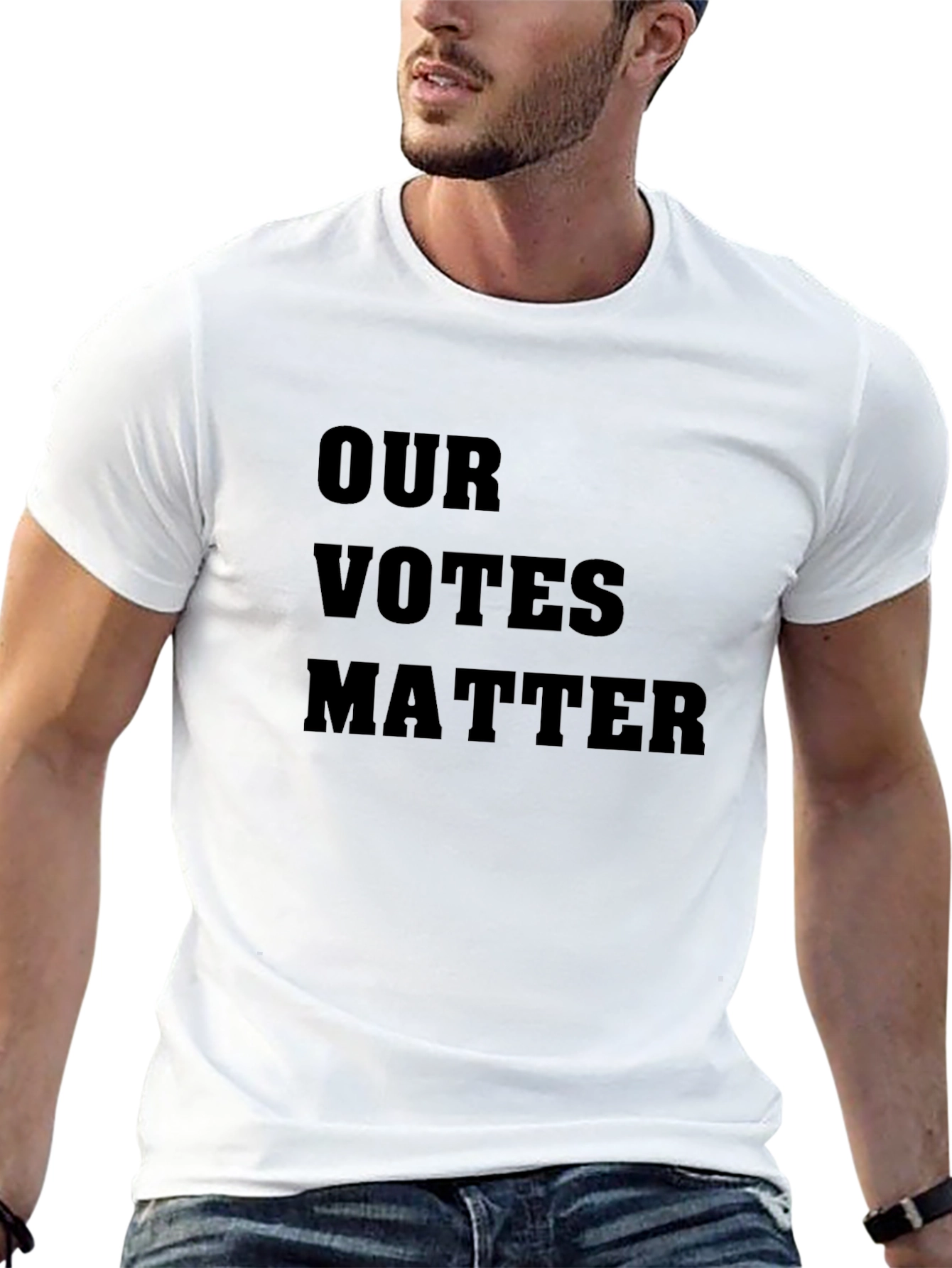 Our Votes Matter T-Shirt - Black Classic Fit