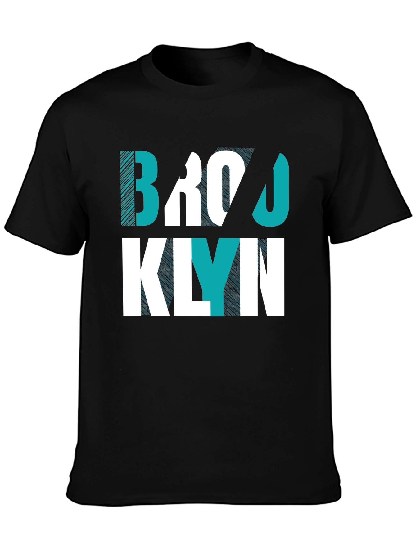 Brooklyn Graphic Print Crew Neck T-Shirt