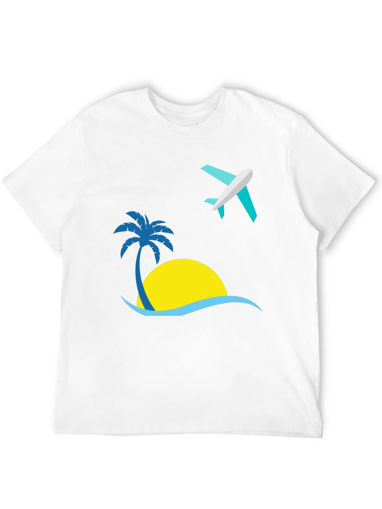Tropical Getaway Graphic Tee - Island Vacation T-Shirt