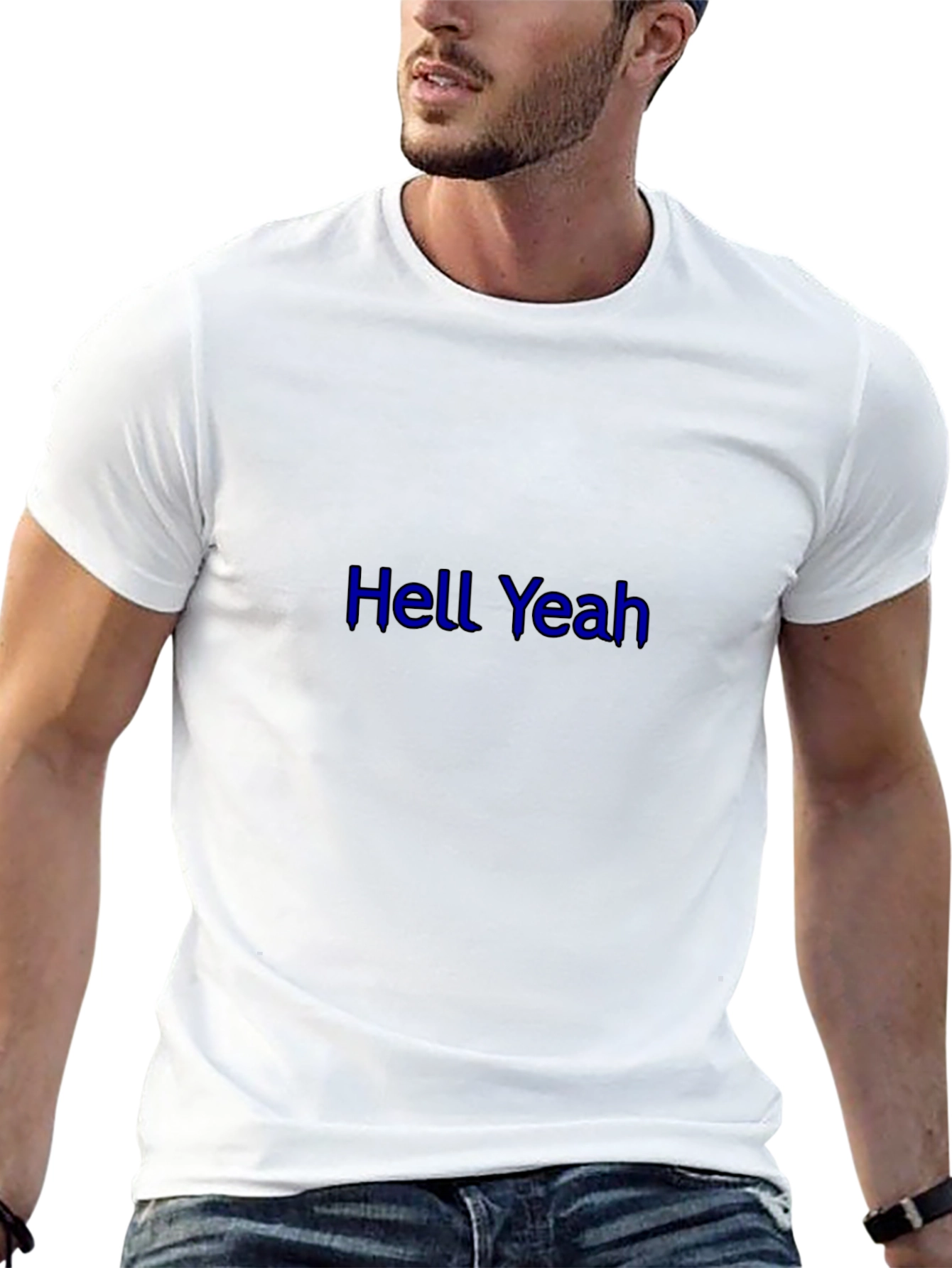 Hell Yeah Graphic Tee - Classic Black T-Shirt