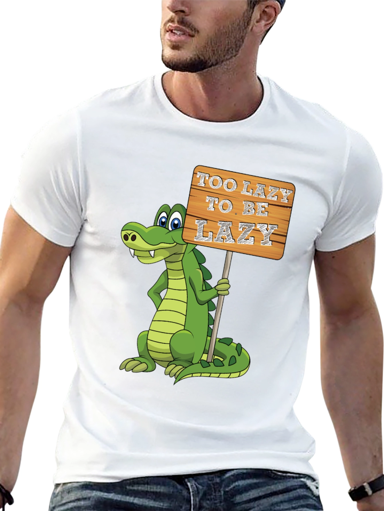 Too Lazy To Be Lazy Gator T-Shirt