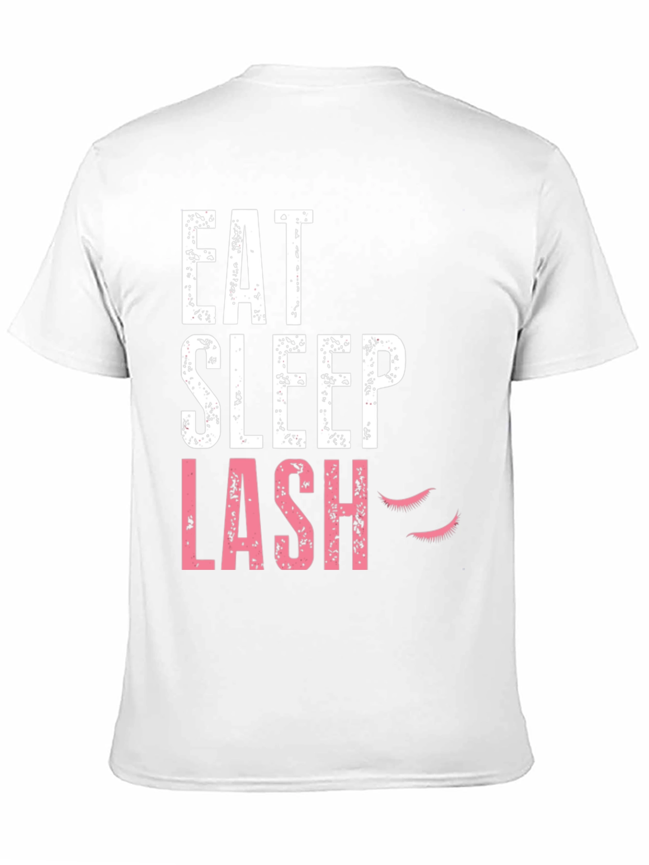 Eat Sleep Lash Black Graphic Tee