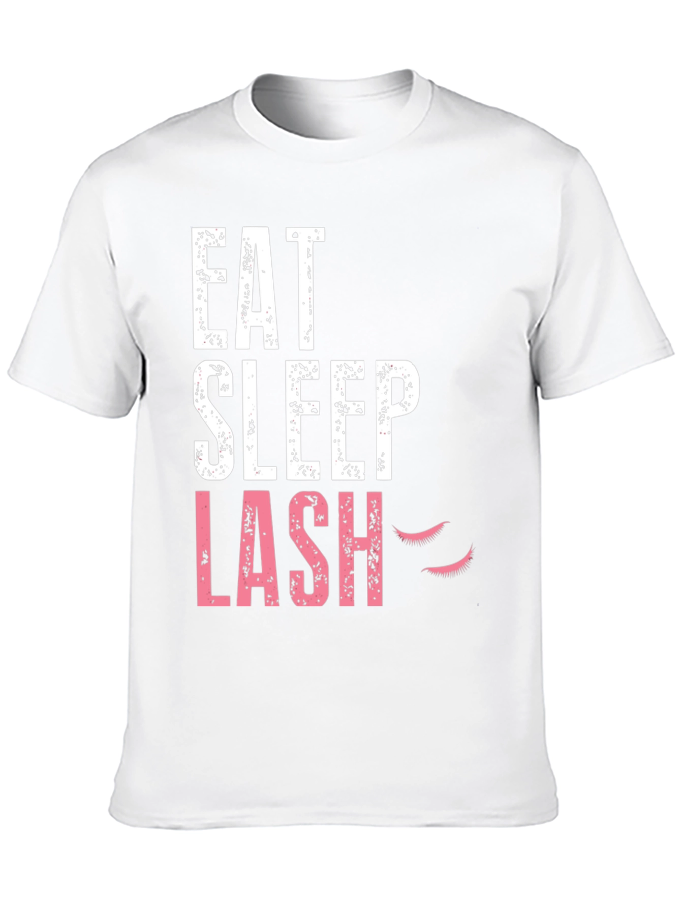 Eat Sleep Lash Black Graphic Tee