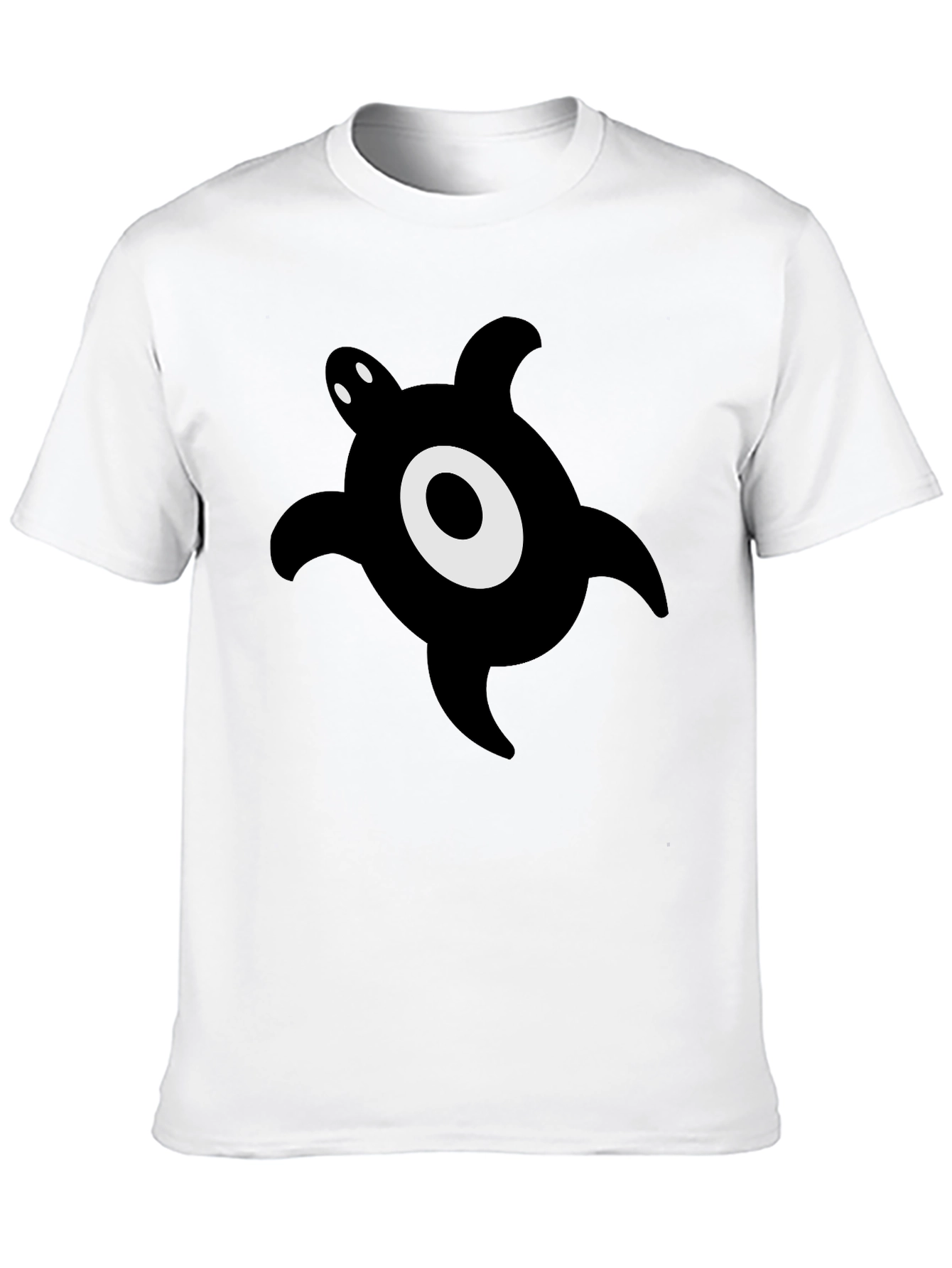 Black Turtle Graphic Tee - Stylish Casual Wear