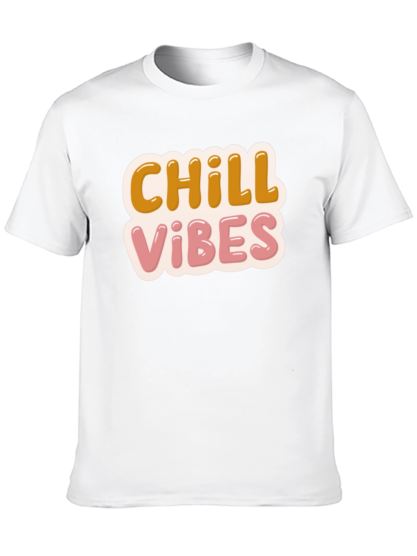 Chill Vibes T-Shirt - Retro Design Comfort