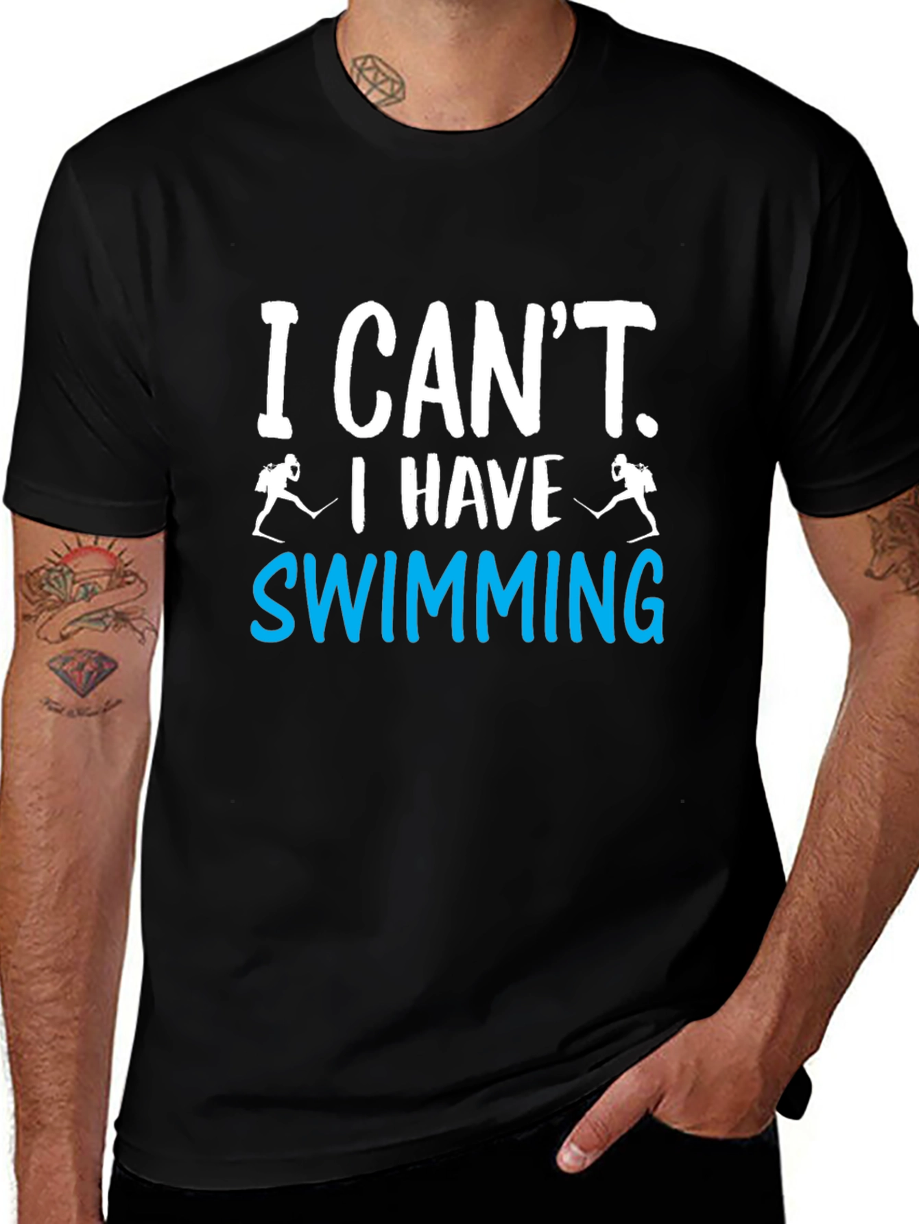 Funny Swimming T-Shirt Swimmer Gift