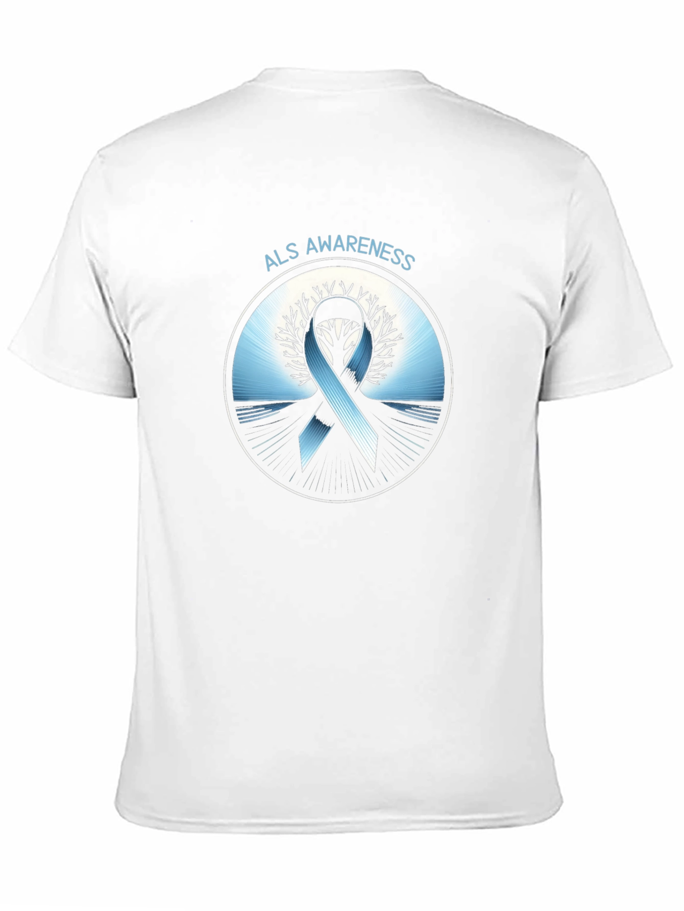 ALS Awareness Ribbon Graphic T-Shirt