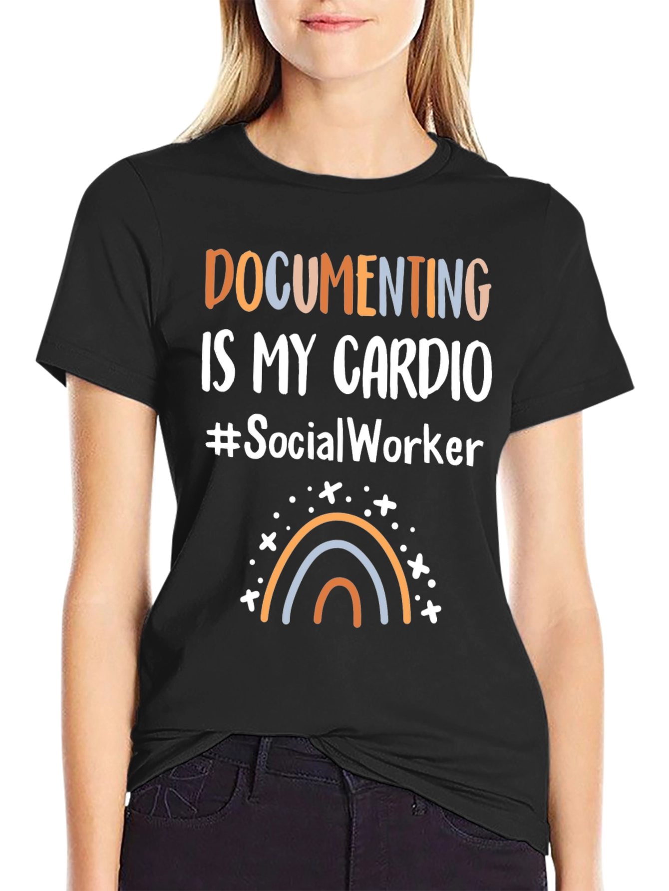 Documenting Is My Cardio Social Worker T-Shirt