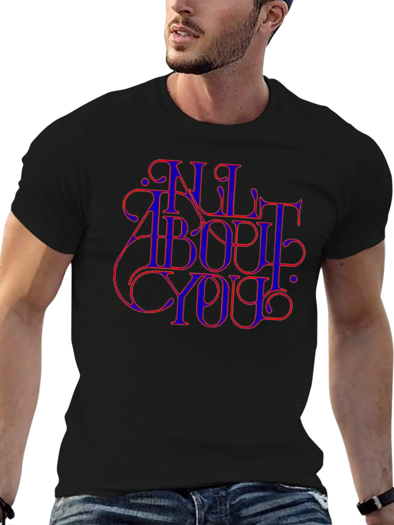All About You Graphic Tee - Stylish Comfort