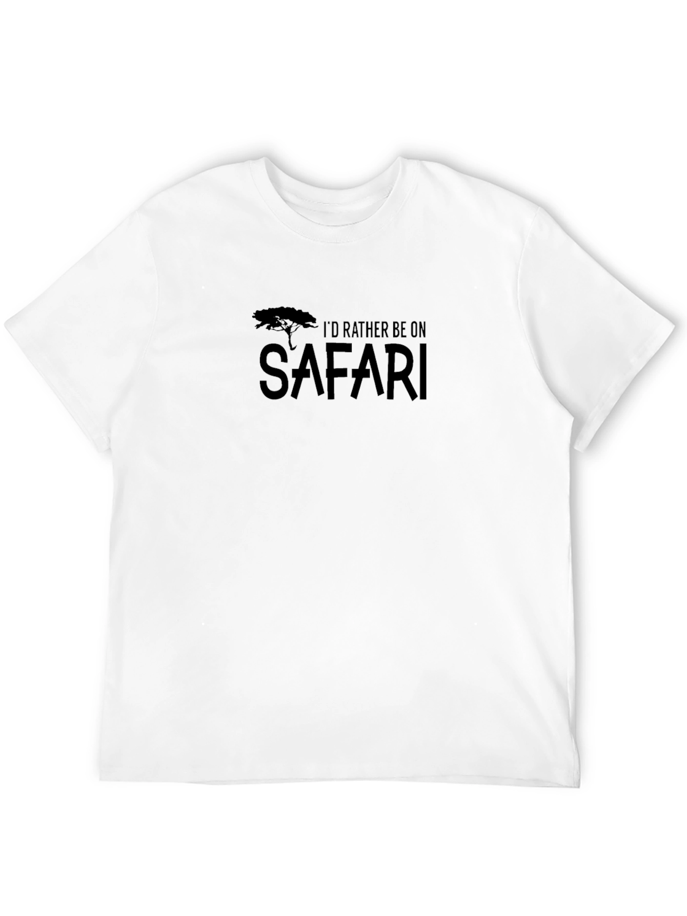 Safari T-Shirt - Id Rather Be On Safari