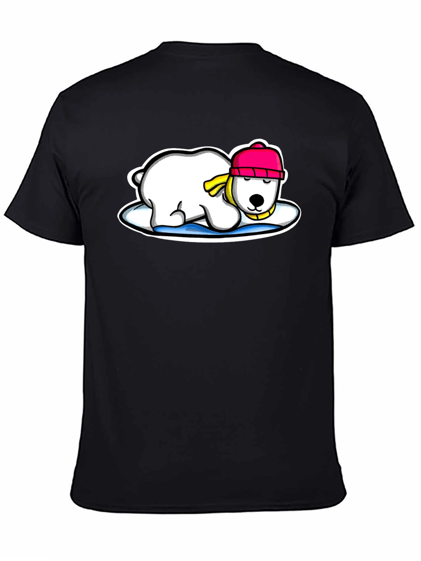 Polar Bear Graphic Tee - Cute Winter Style