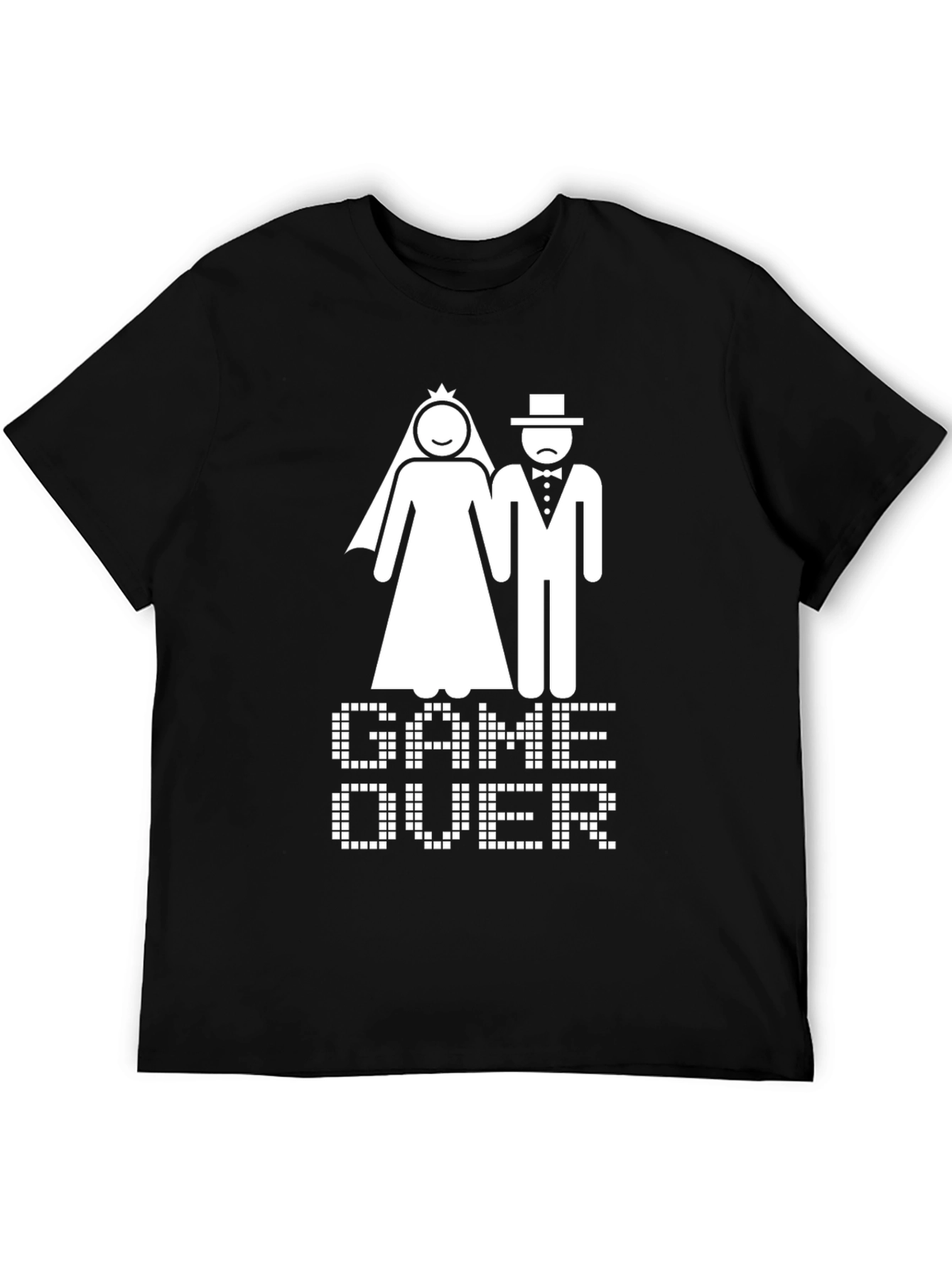 Game Over Wedding T-Shirt - Funny Bridal Party Tee