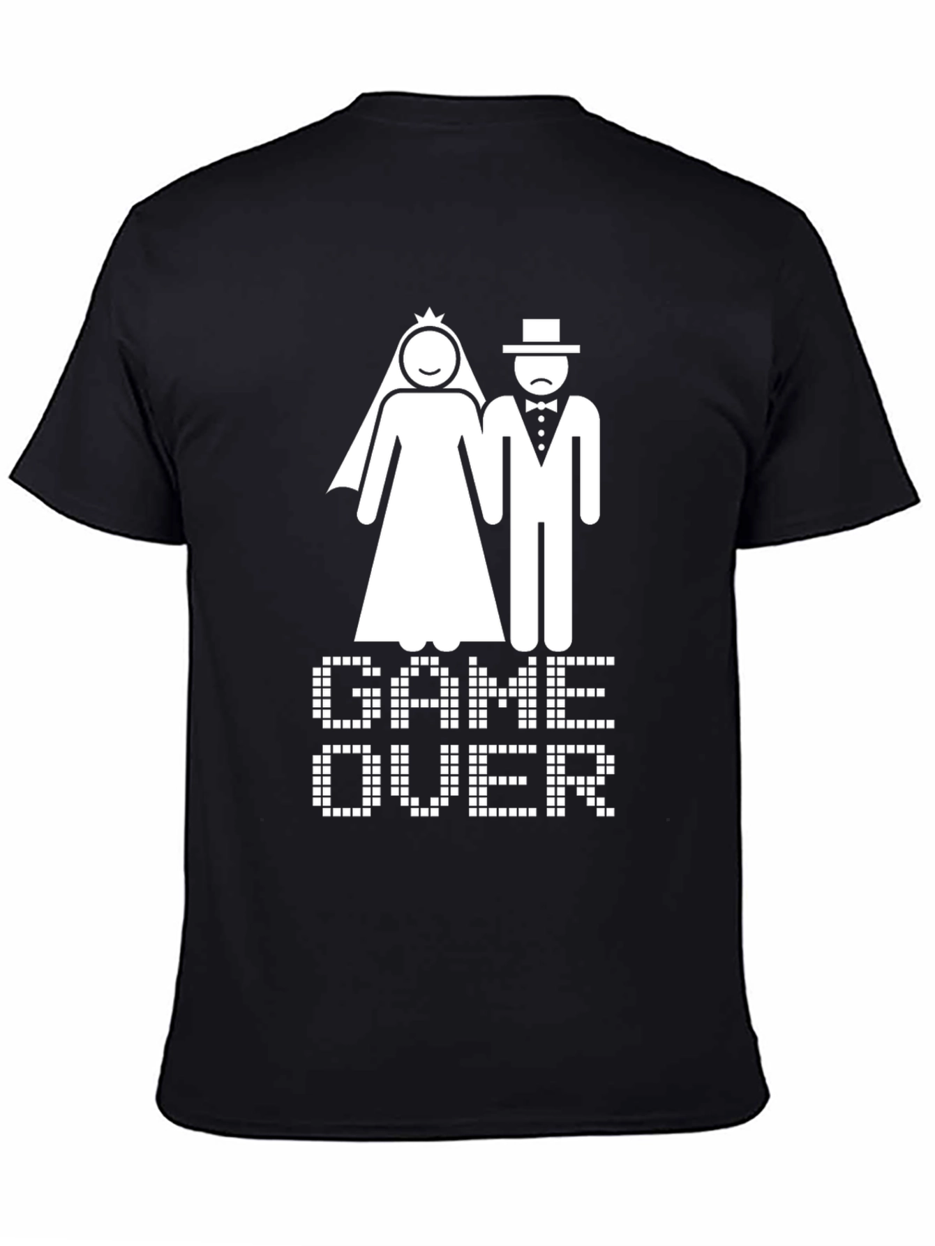 Game Over Wedding T-Shirt - Funny Bridal Party Tee