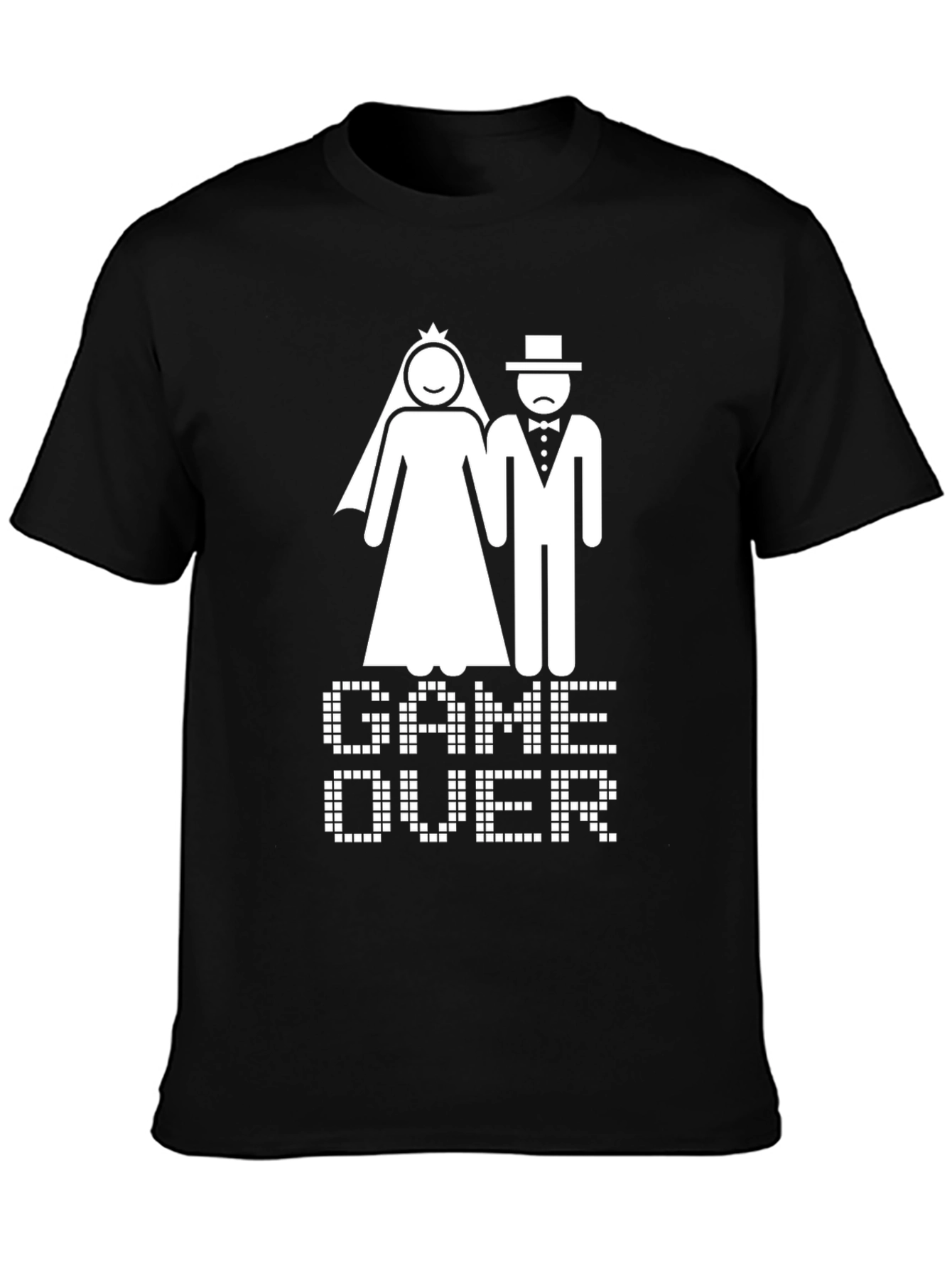 Game Over Wedding T-Shirt - Funny Bridal Party Tee