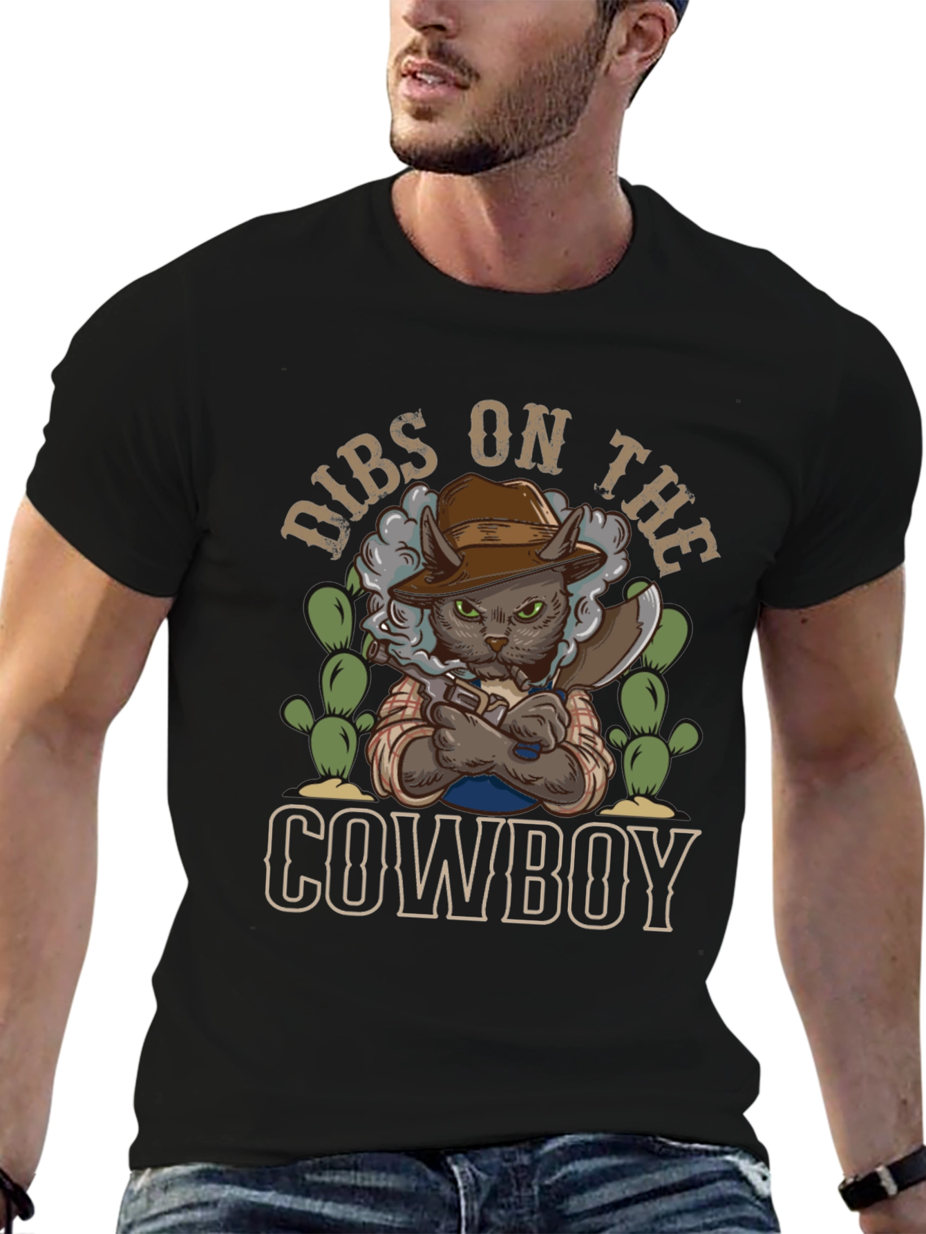Ribs On The Cowboy Graphic T-Shirt