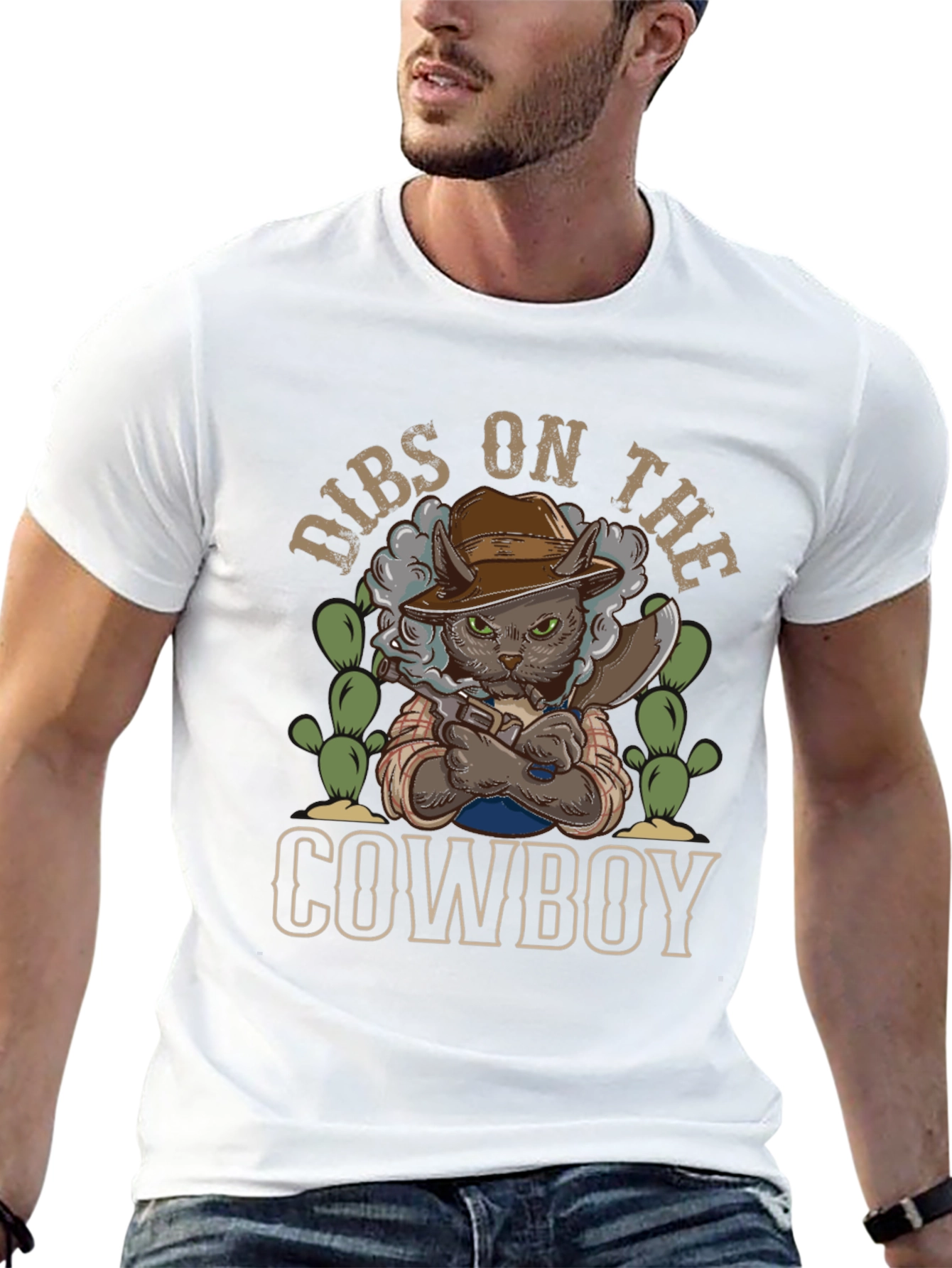 Ribs On The Cowboy Graphic T-Shirt