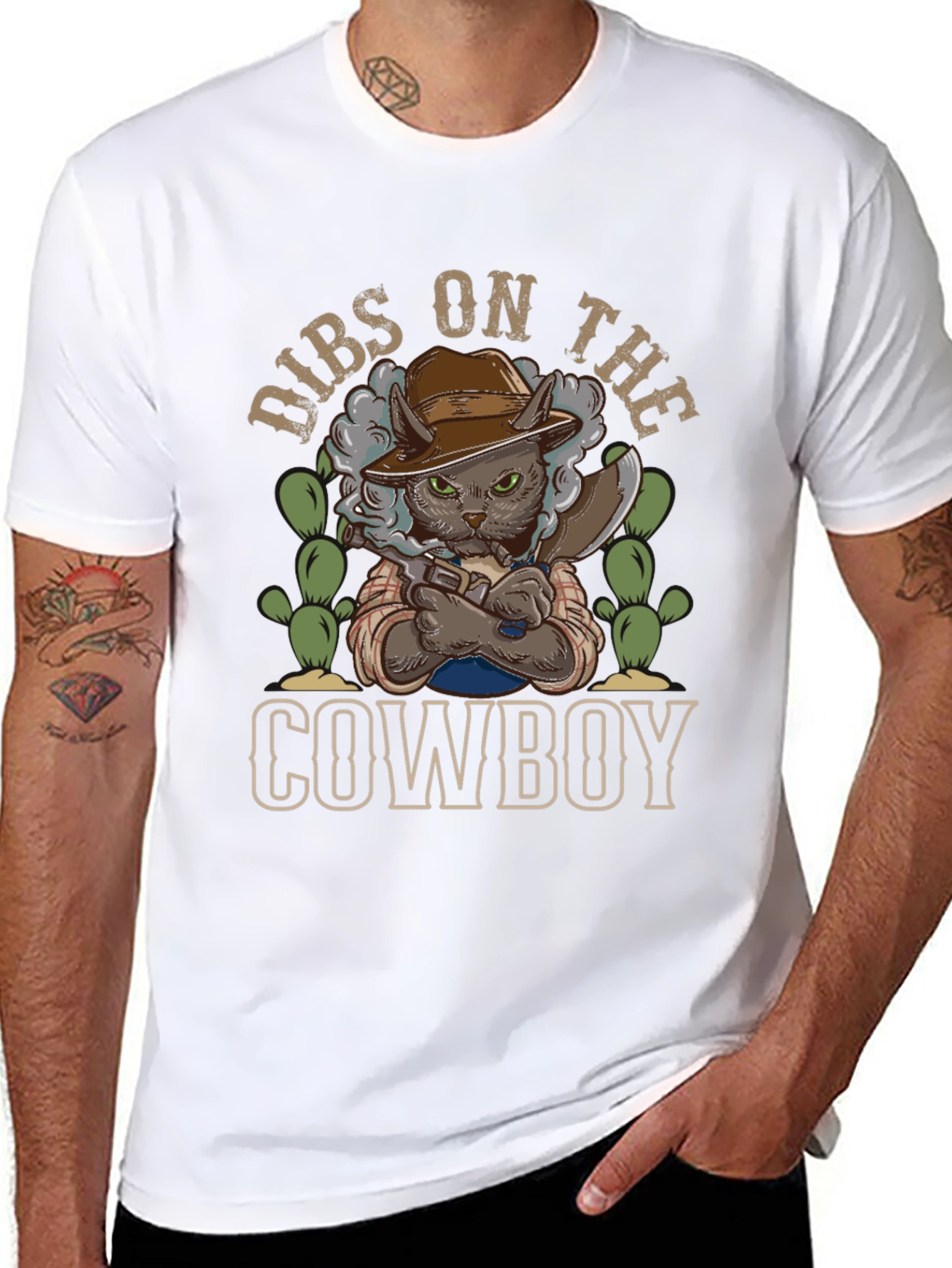 Ribs On The Cowboy Graphic T-Shirt