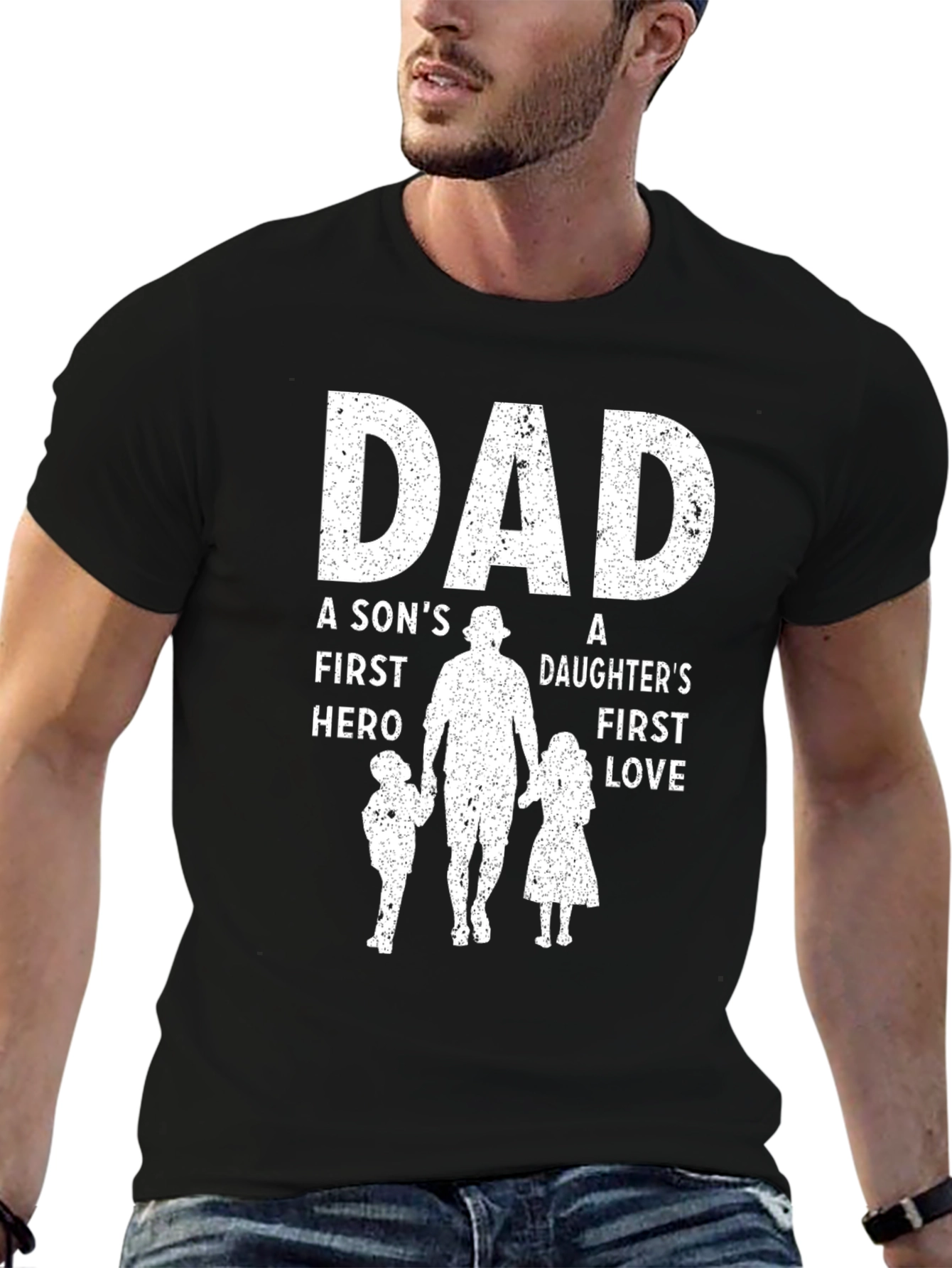 Dad Hero Love T-Shirt